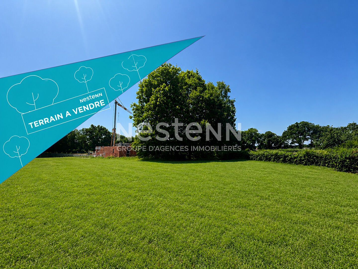PLESCOP à vendre terrain constructible 524 m² en impasse aux portes de Vannes · 159 750 €