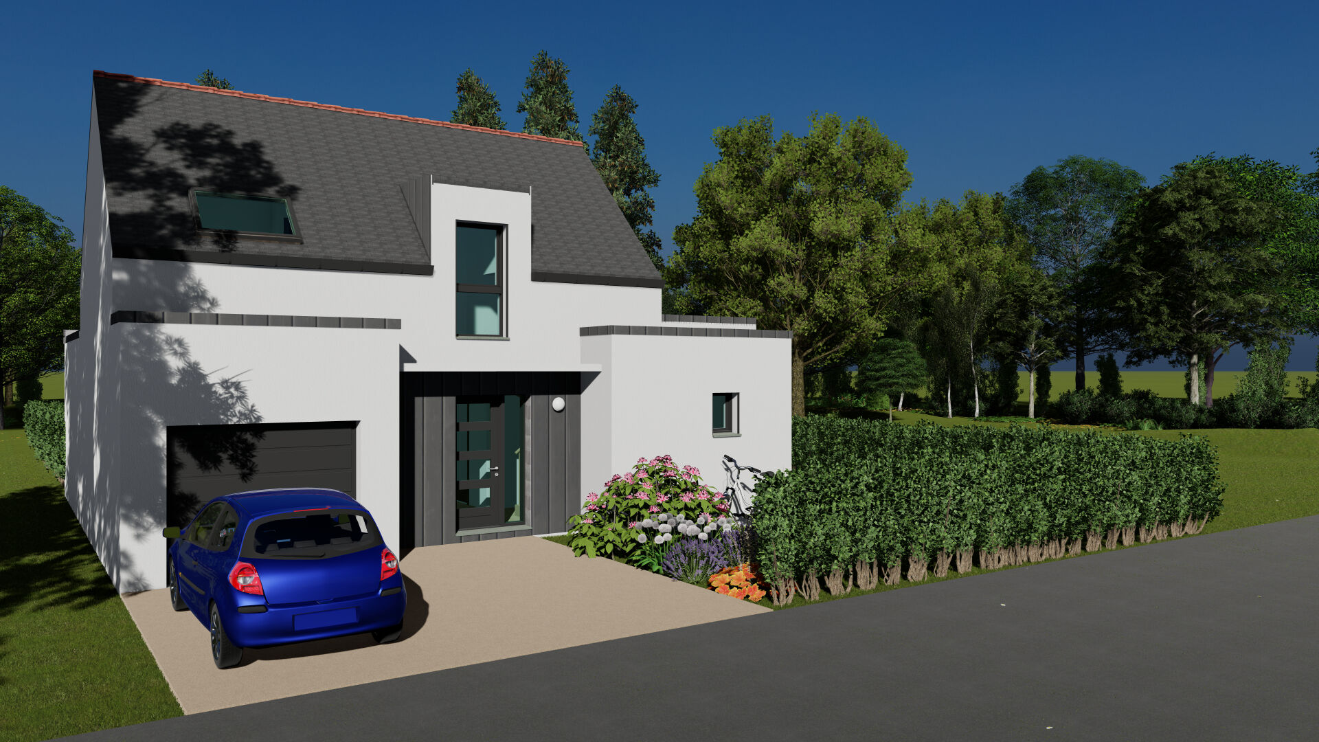 LIBRE DE CONSTRUCTEUR ! TERRAIN BORNE ET VIABILISE Proche CHATEAUGIRON - 487 M² · à Janzé · 65 600 €