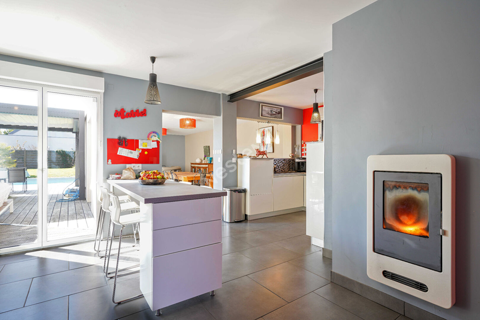 RARE ! Maison BRUZ 224m2- Terrain SUD 820m2 sans vis-a-vis - Piscine et