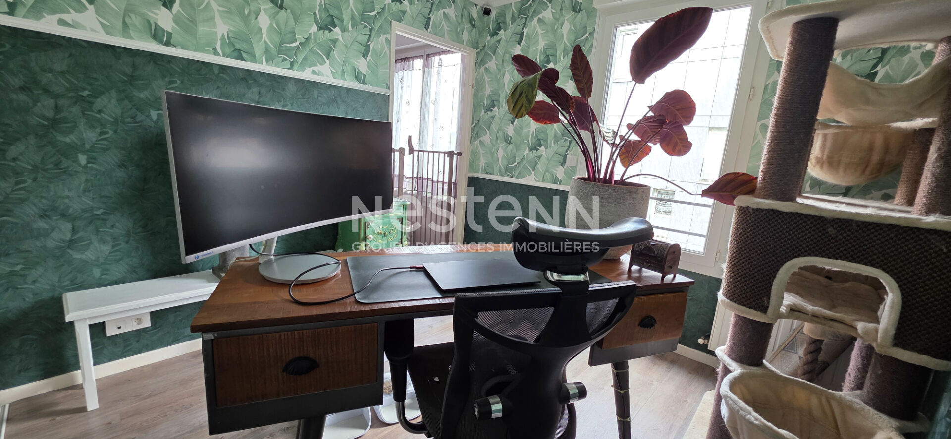 Nestenn Igny - Appartement 3 pièces de 62 m², Secteur Palaiseau/ Camille Claudel,  2 chambres, balcon, ascenseur, 2 places de parking, sans travaux, idéal couple ou investissement locatif, Résidence Récente, Proche des commerces/écoles/transports