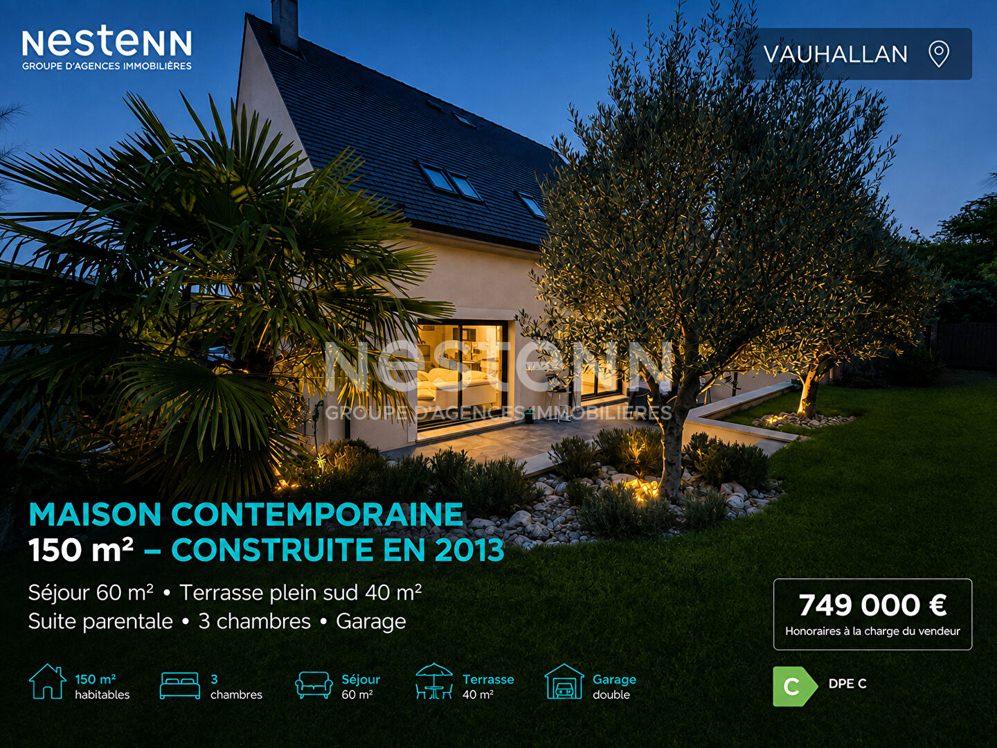 Maison 5 pièces 150 m² · à Vauhallan · 150 m² · 749 000 €