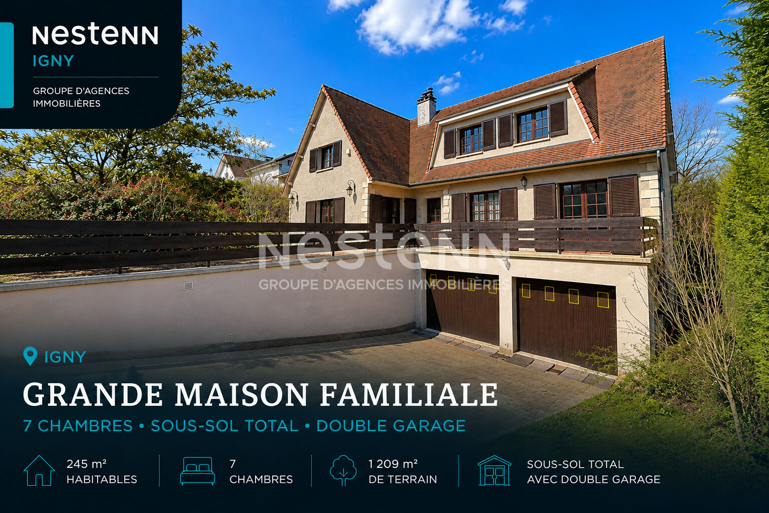 Maison 9 pièces 385 m² · à Igny · 385 m² · 845 000 €
