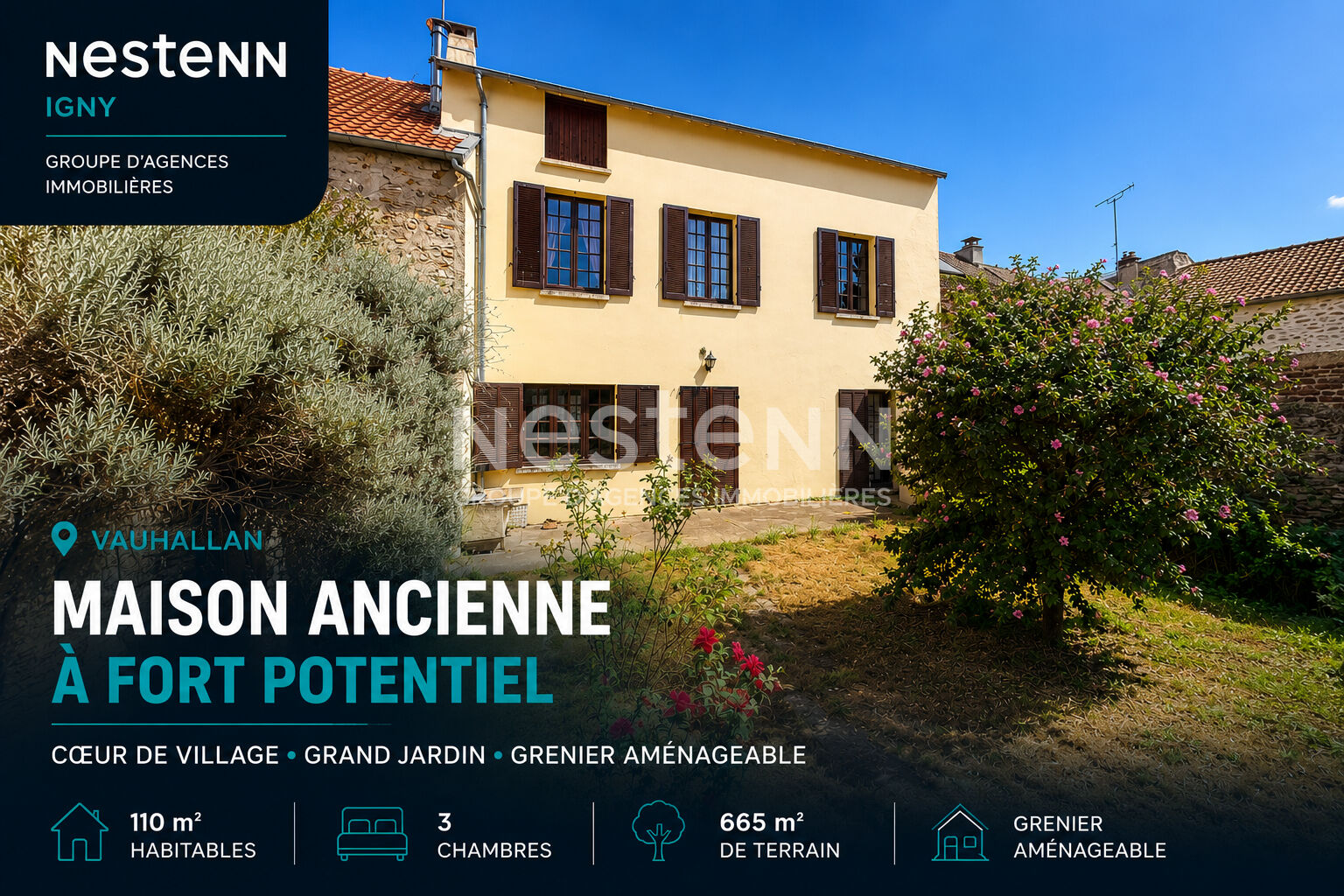Maison 5 pièces 110 m² · à Vauhallan · 110 m² · 450 000 €