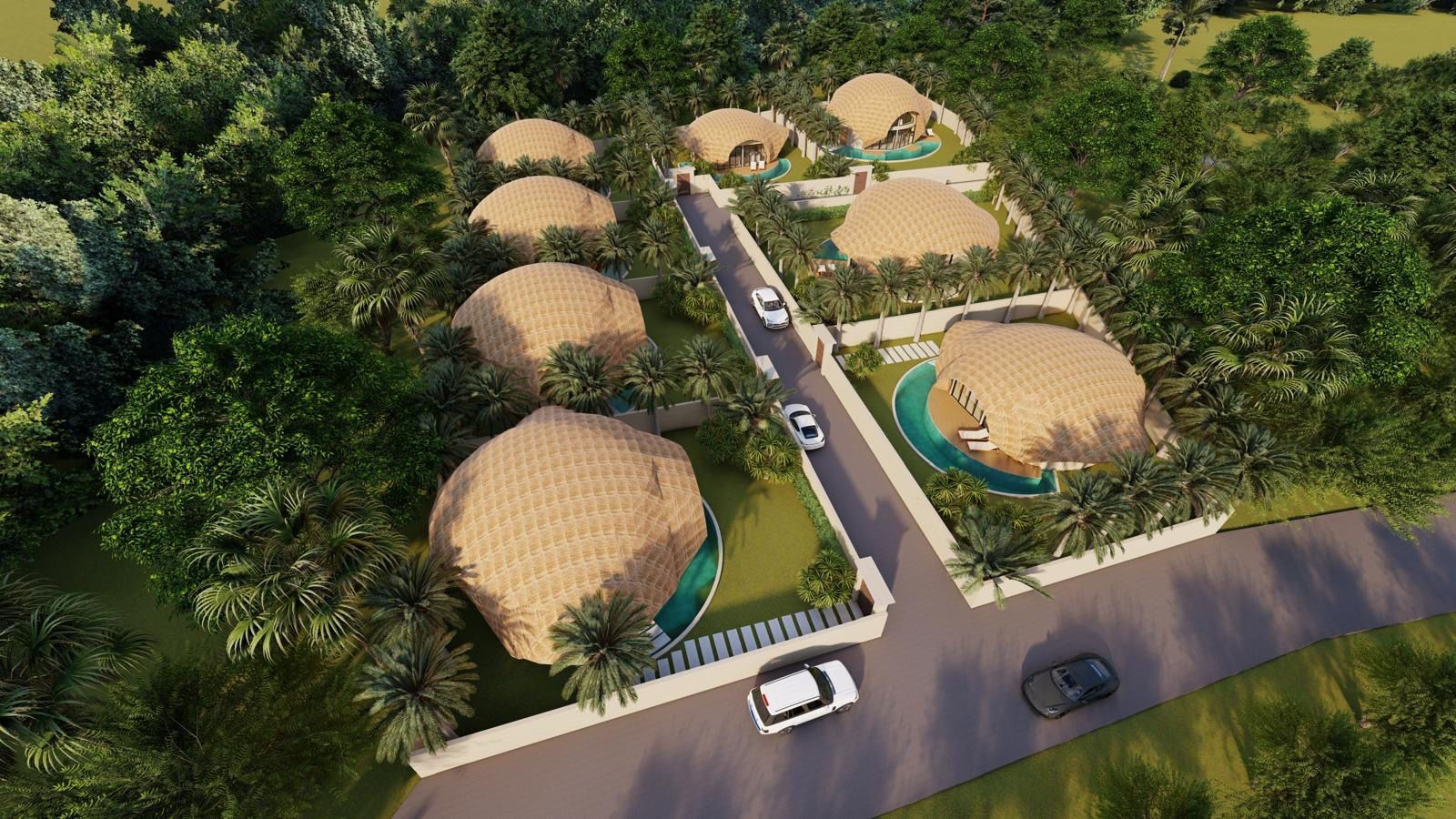 Villas de luxe avec piscine à Koh Phangan - Bahagia Villas