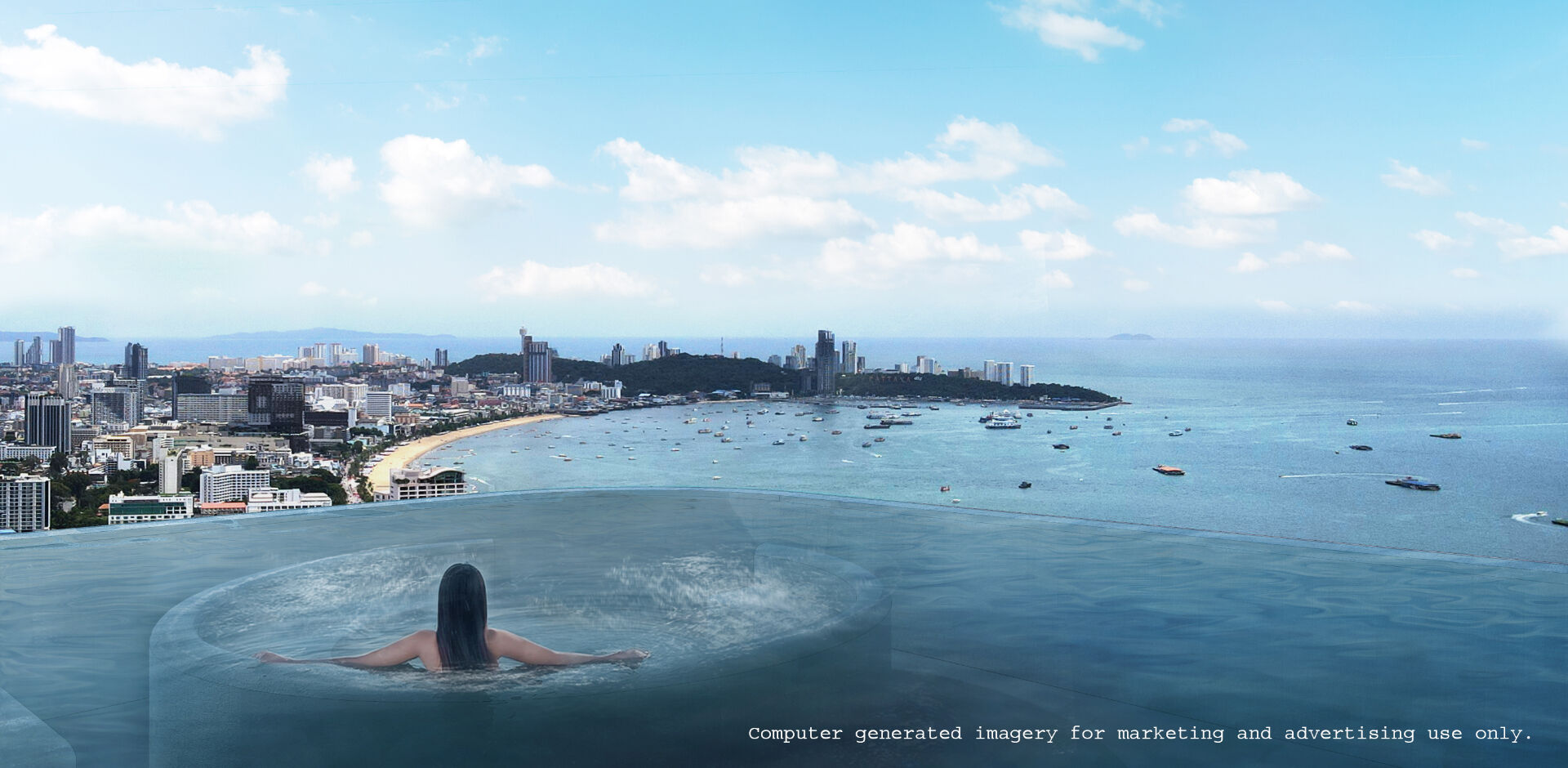 ONCE Wongamat Pattaya - Tour résidentielle de luxe avec vues panoramiques sur la mer