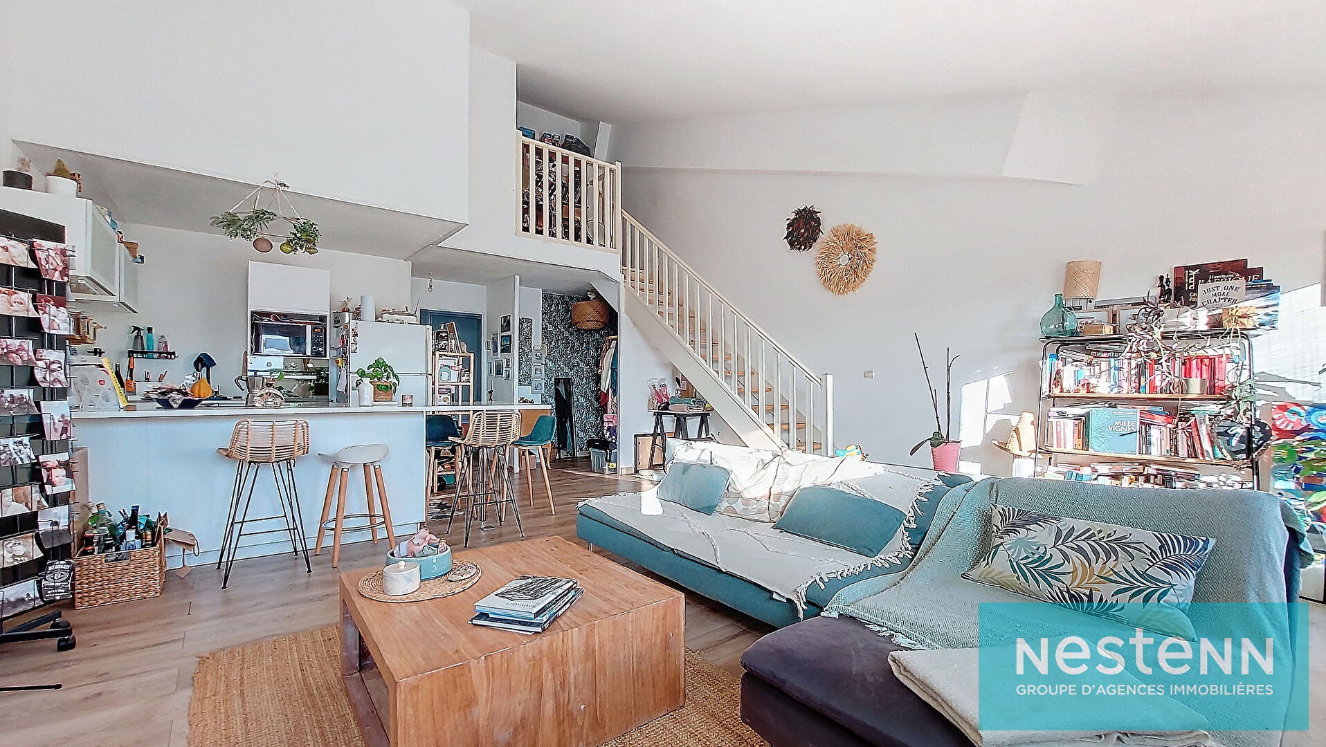 Appartement Duplex, Istres 5 pièce(s), 97m², dernier étage, 4 chambres et un box en sous-sol