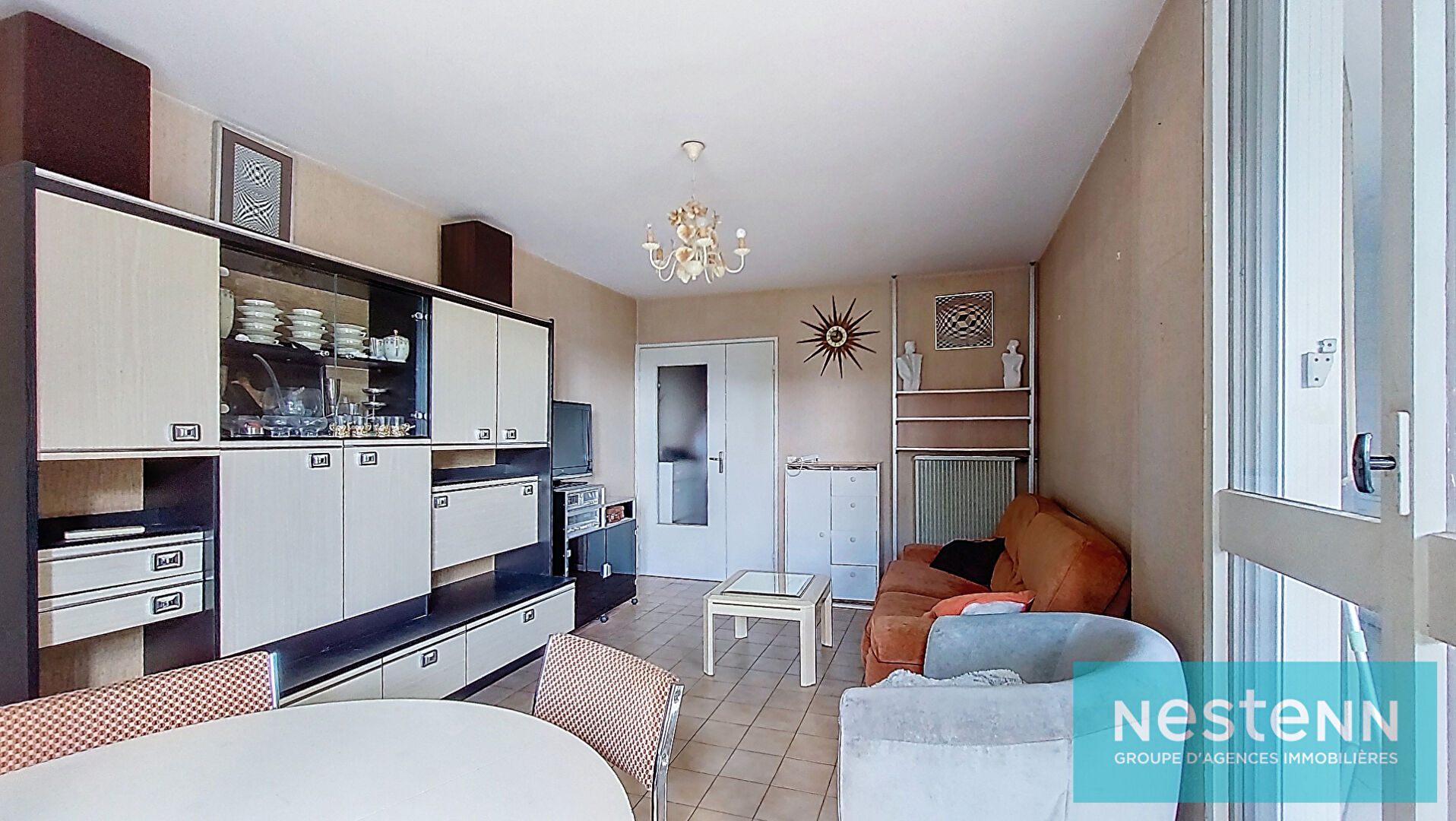 Appartement Istres  de type 3 de 68m² avec loggia et cave