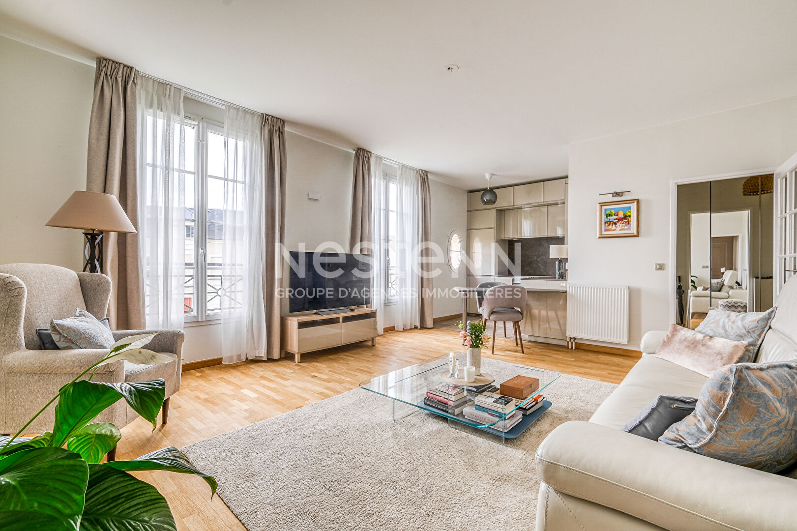 Appartement Bailly Romainvilliers 3 pièce(s) 66.51 m2