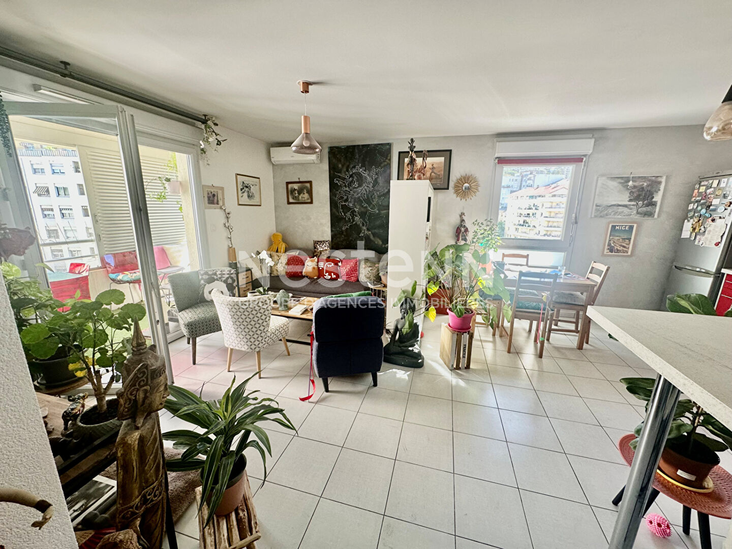 A VENDRE TRES BEAU 3 PIECES DE 68M² AVEC TERRASSE SITUE NICE RIQUIER