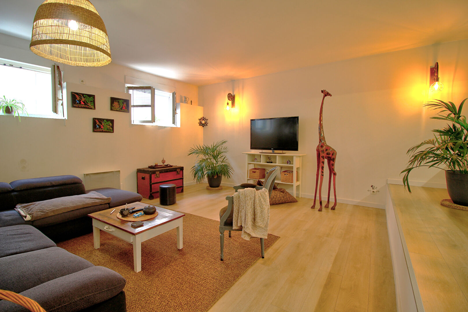 Agen coeur de ville - Appartement loué de type 3 de 70m² avec garage quartier Carnot.