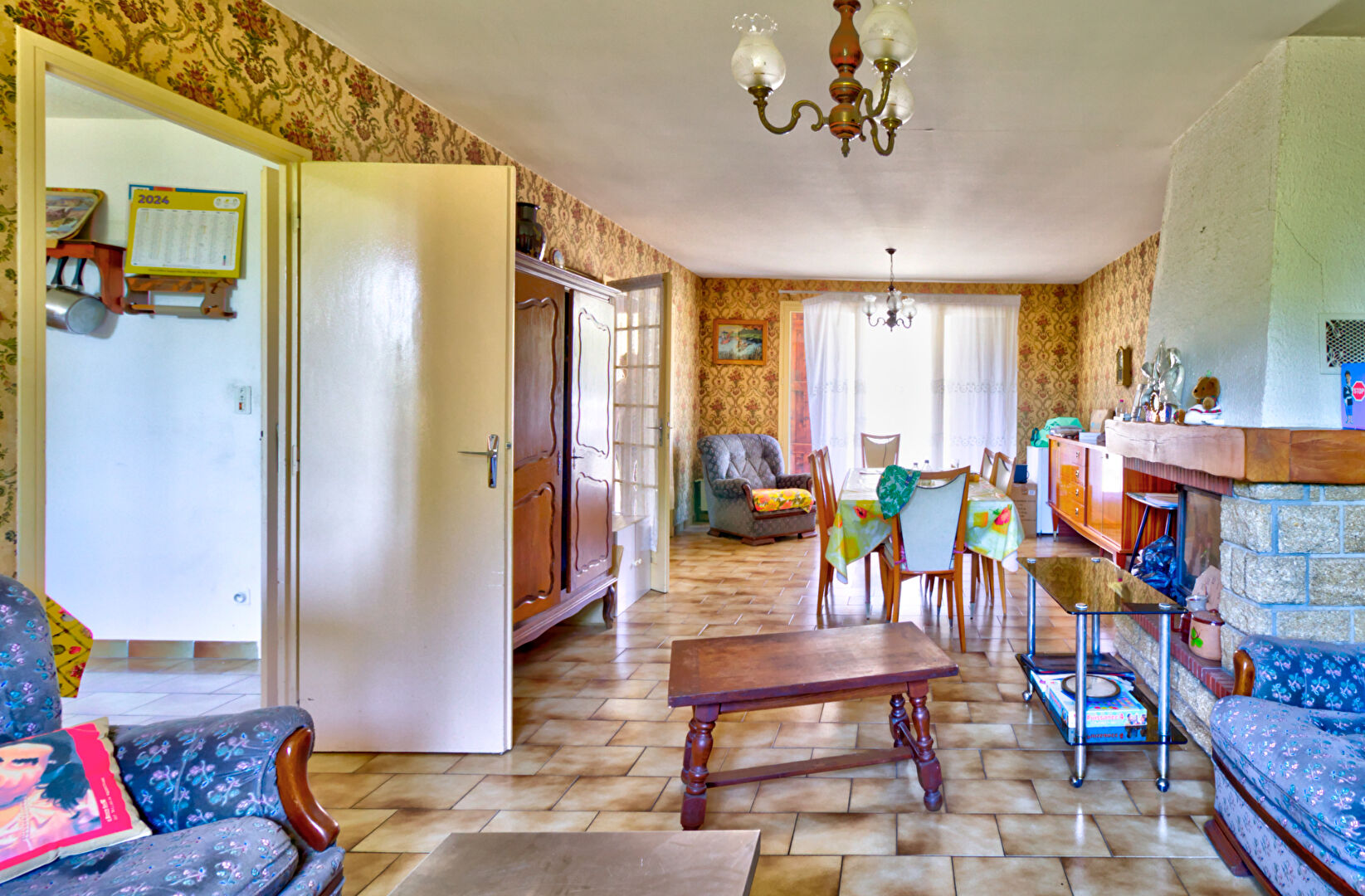 Maison à vendre à Agen avec 3 chambres , jardin et grand sous sol
