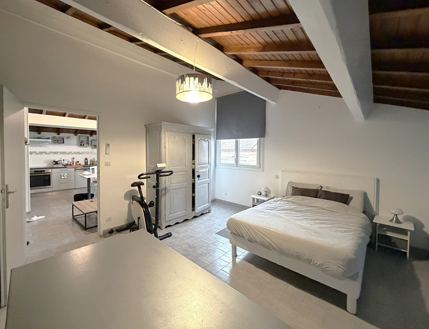 BON ENCONTRE - Ensemble immobilier comprenant un appartement type Loft de 254 m² dont 49 m² loué meublé avec accès indépendant et dépendance de 63 m² aménageable.