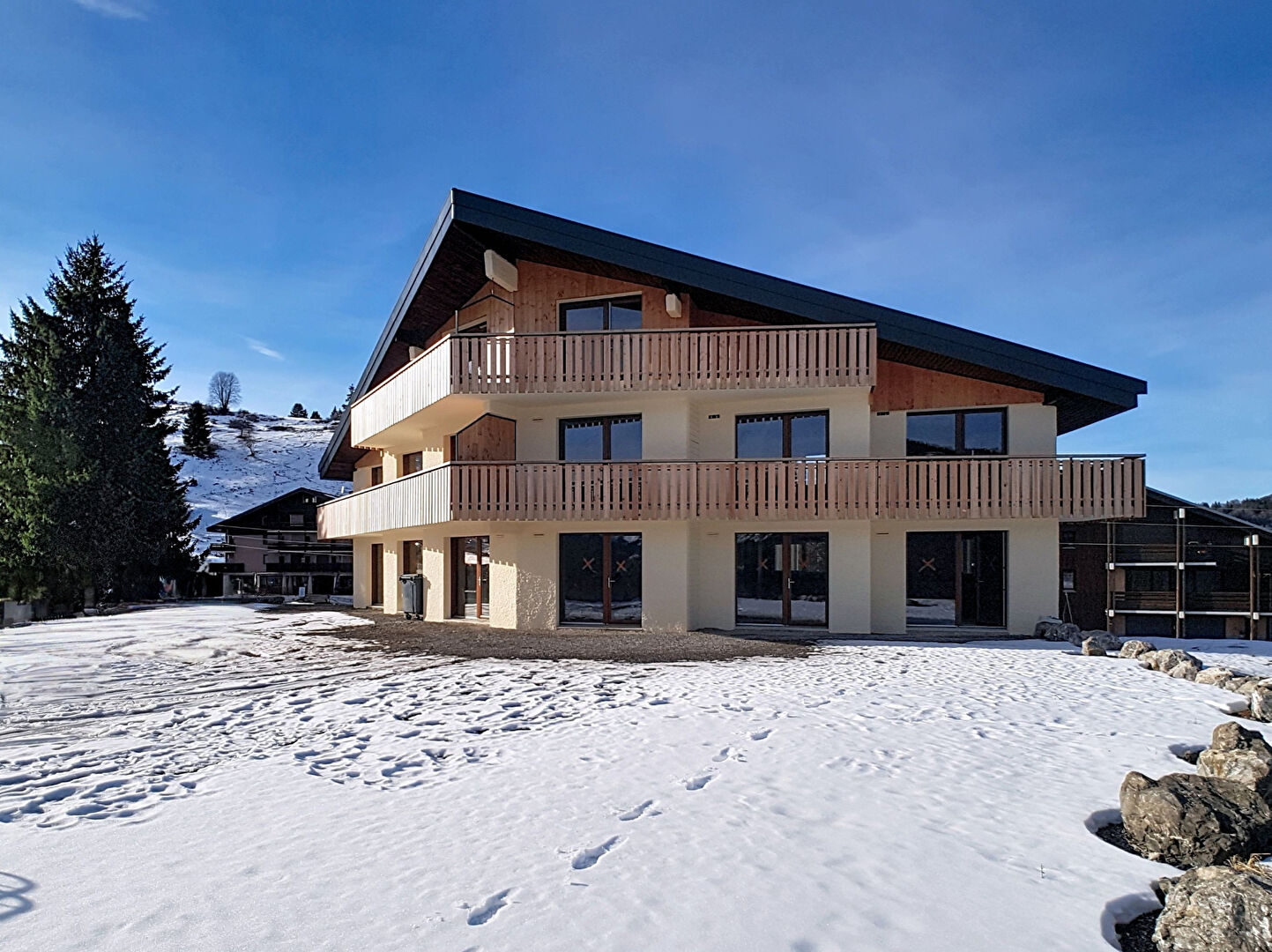 Station Hirmentaz - Bellevaux - Vue panoramique ! Appartement au dernier étage T3  65.93m2 