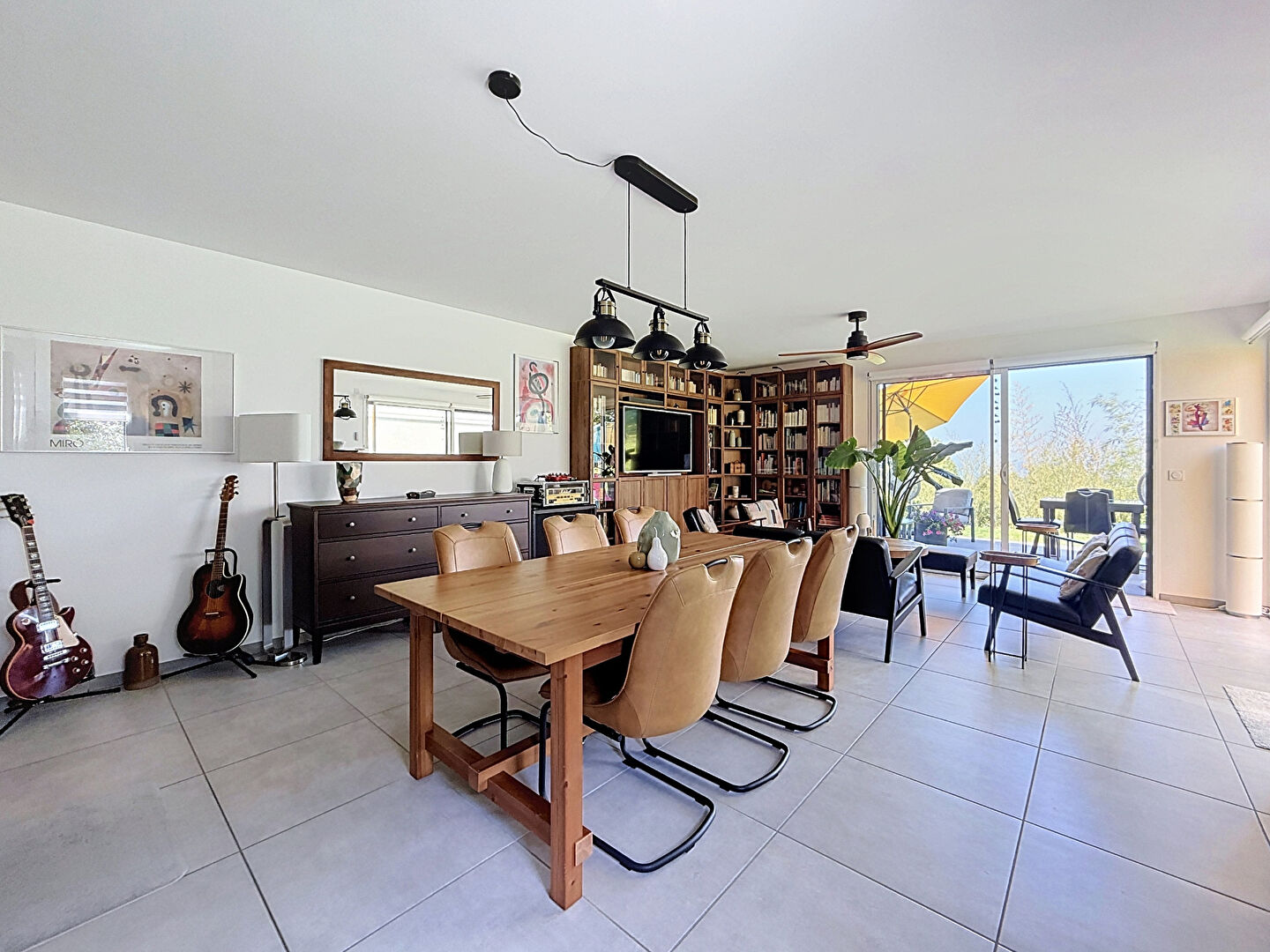 Évian-les-Bains - T3 de 76 m² en rez-de-jardin avec terrasse, jardin et garage