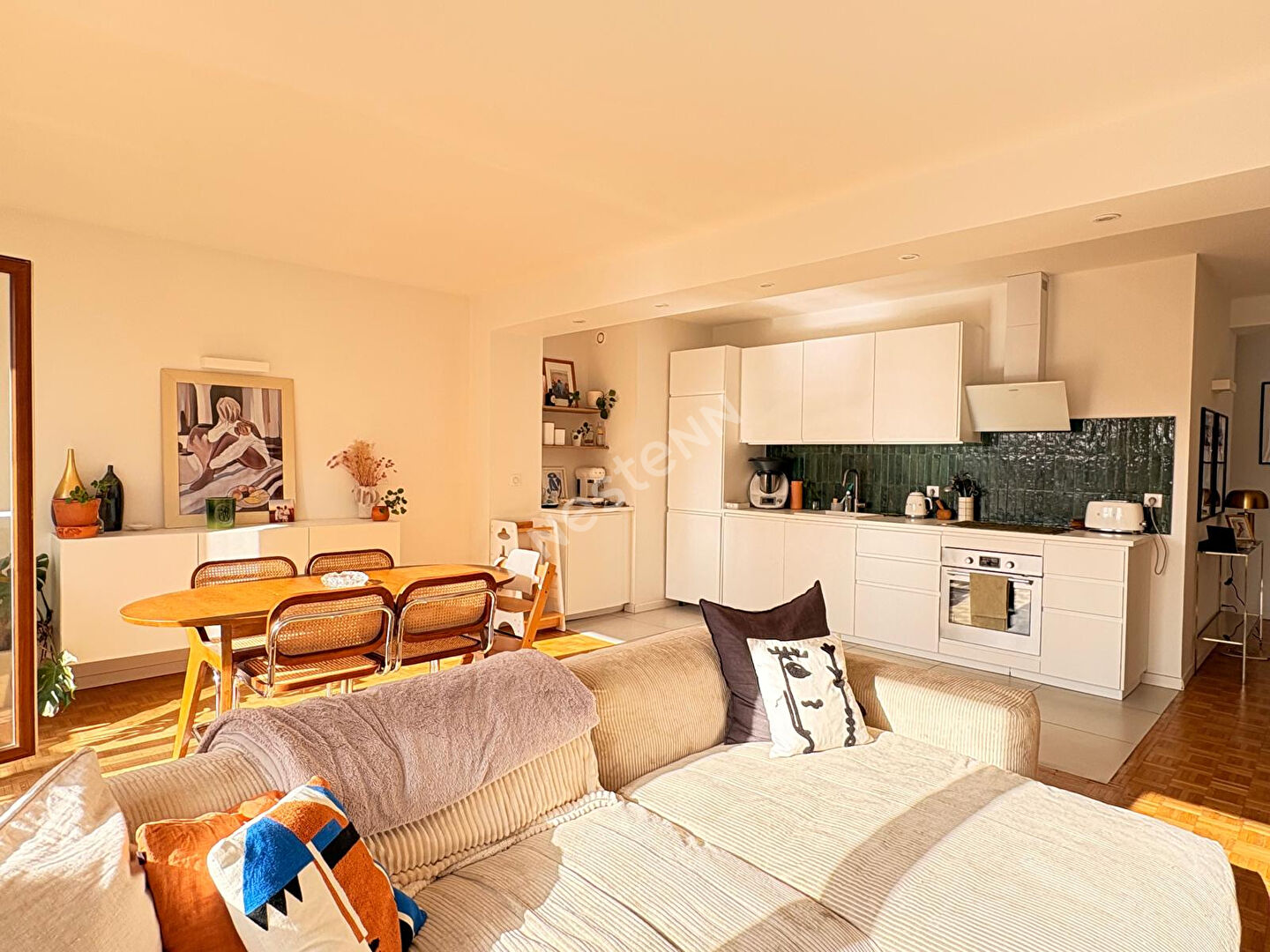 Appartement Marseille  7ème Saint Victor  3 pièce(s) 84 m² Cave Balcon