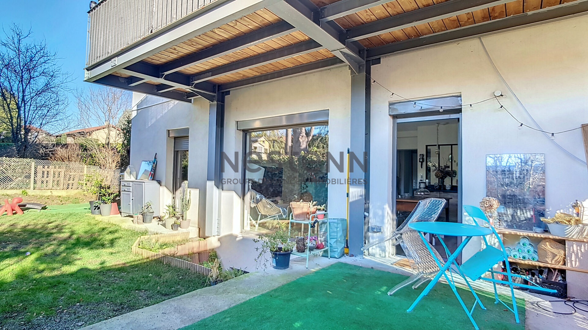 Saint Genis Laval Appartement rezdejardin 84 m2 4 p 3ch