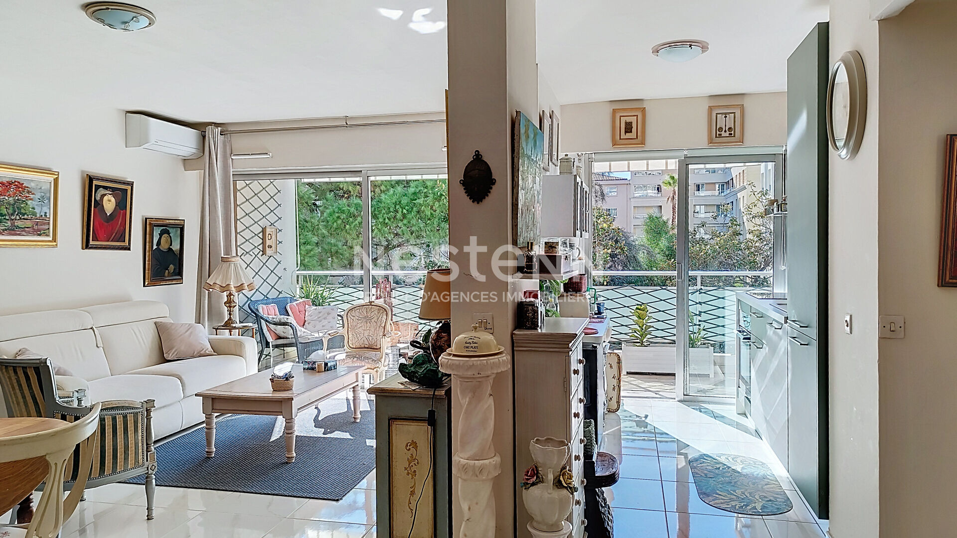 Charmant appartement 2 pièces rénové au coeur de Cannes