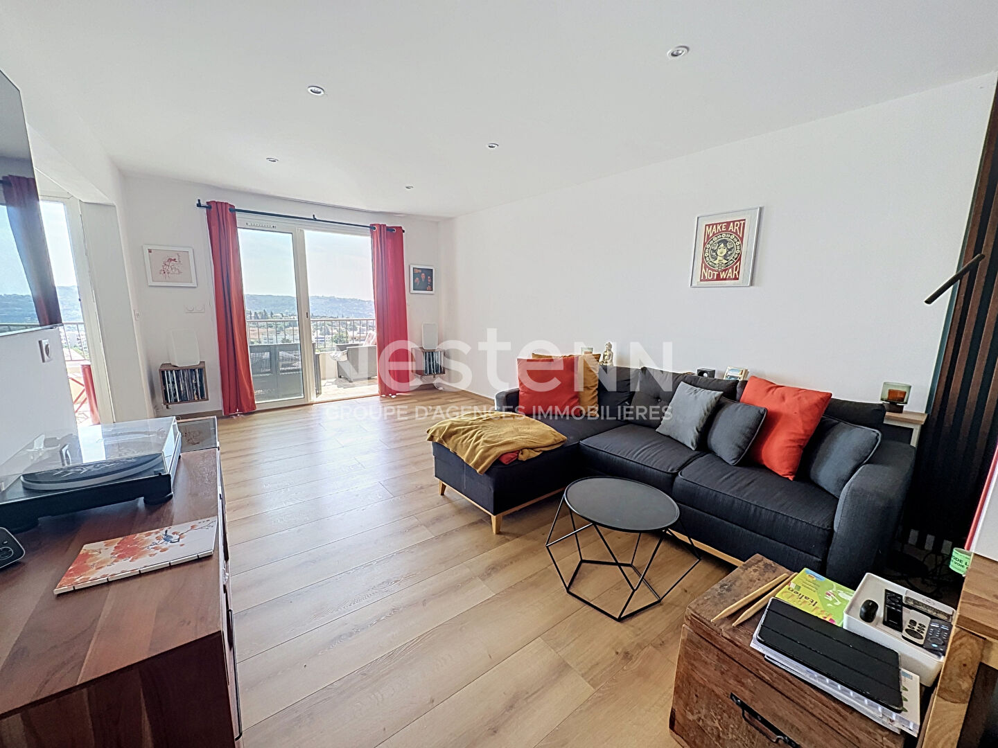 Exceptionnel appartement 4 pièces dernier étage avec vue panoramique à Grasse - Saint Claude