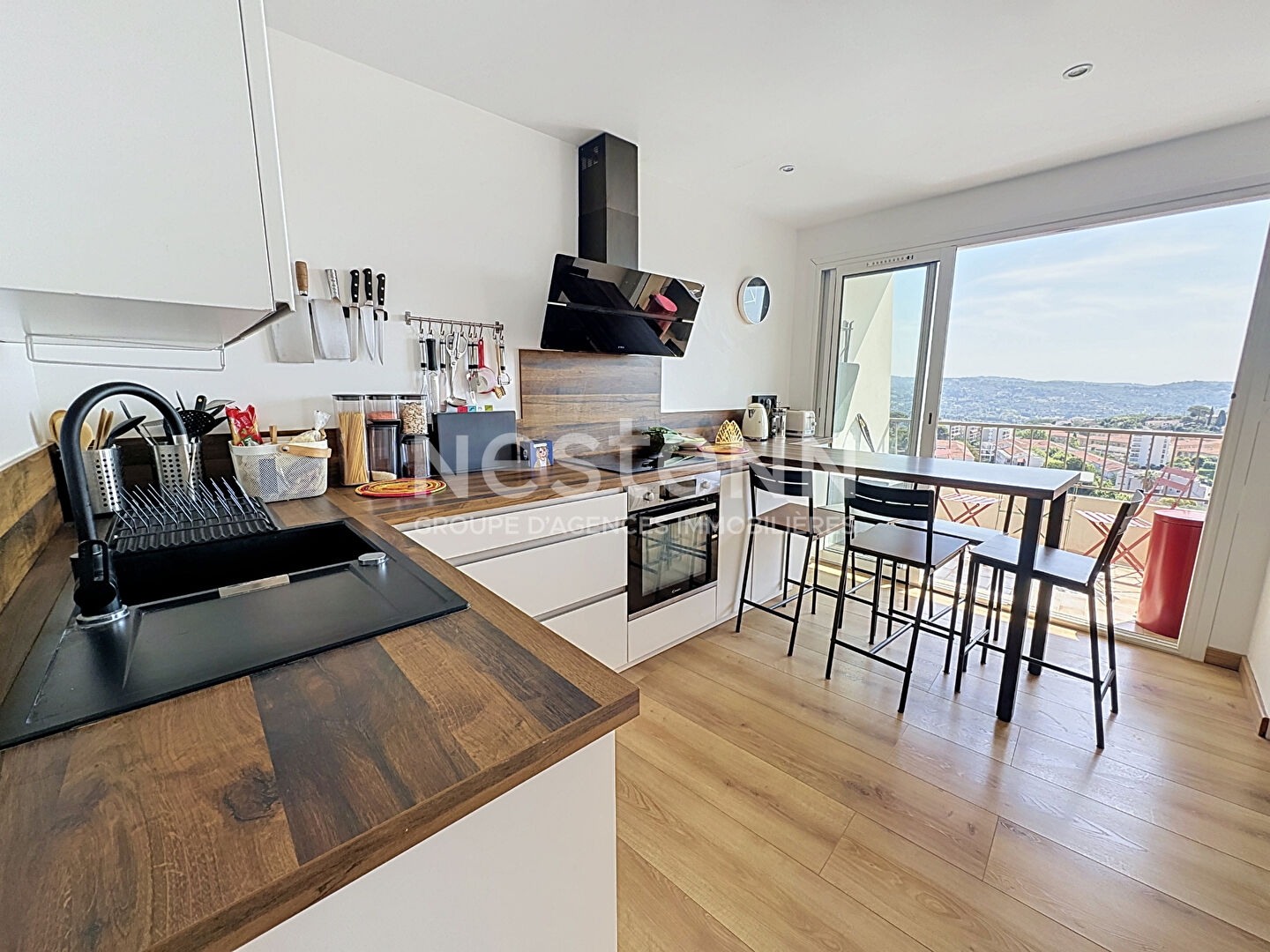 Exceptionnel appartement 4 pièces dernier étage avec vue panoramique à Grasse - Saint Claude