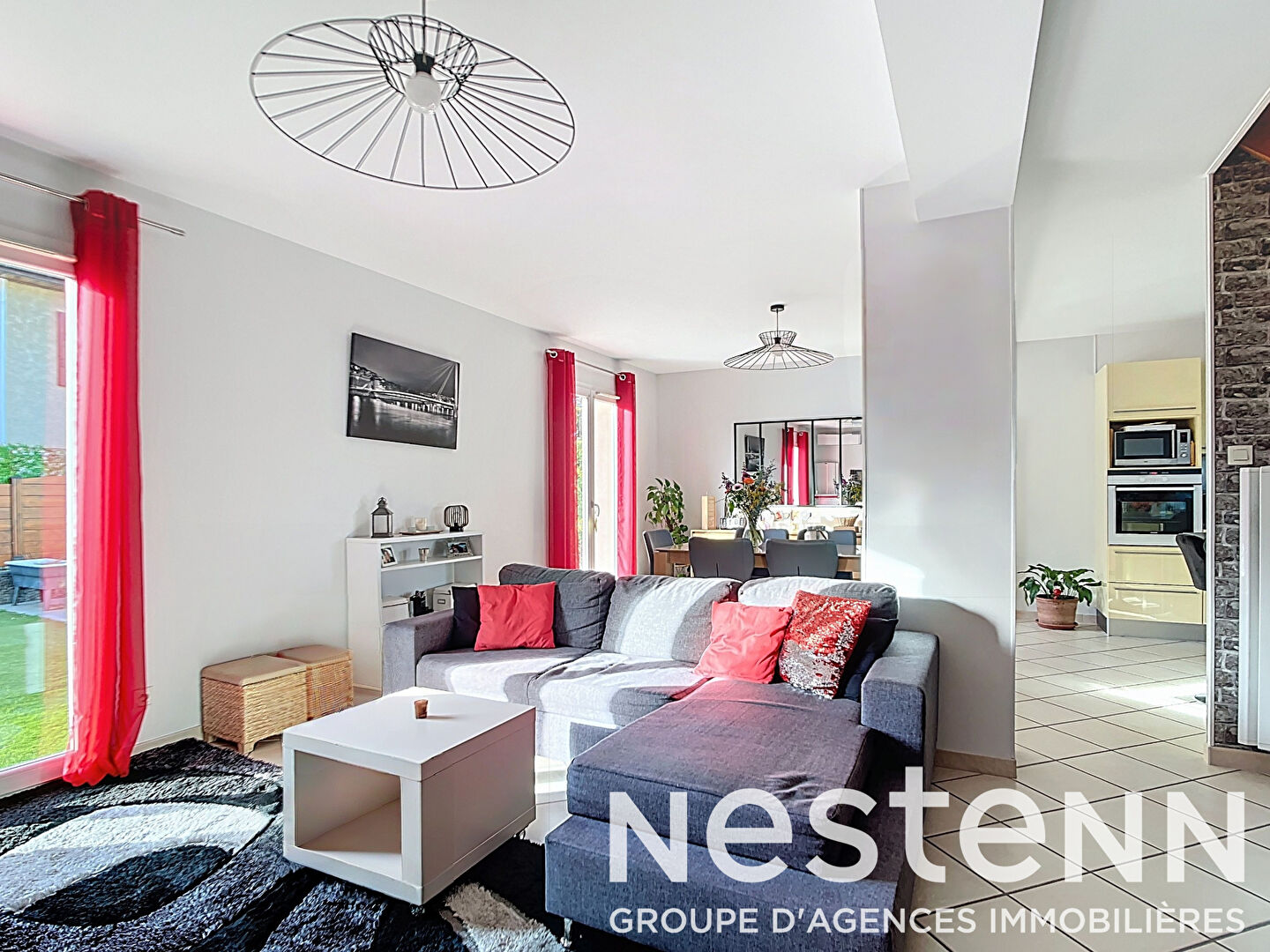 MAISON FAMILIALE A VENDRE - RILLIEUX-LA-PAPE - QUARTIER POLYCLINIQUE - 103 m²  4 CHAMBRES - JARDIN -  GARAGE