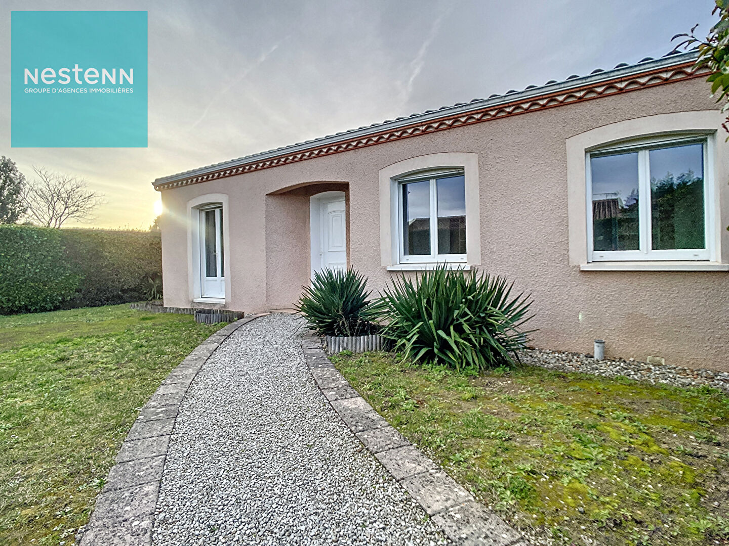 Maison plain pied a vendre, 97m2, jardin et garage, Villefranche de Lauragais 4 pieces 97 m2