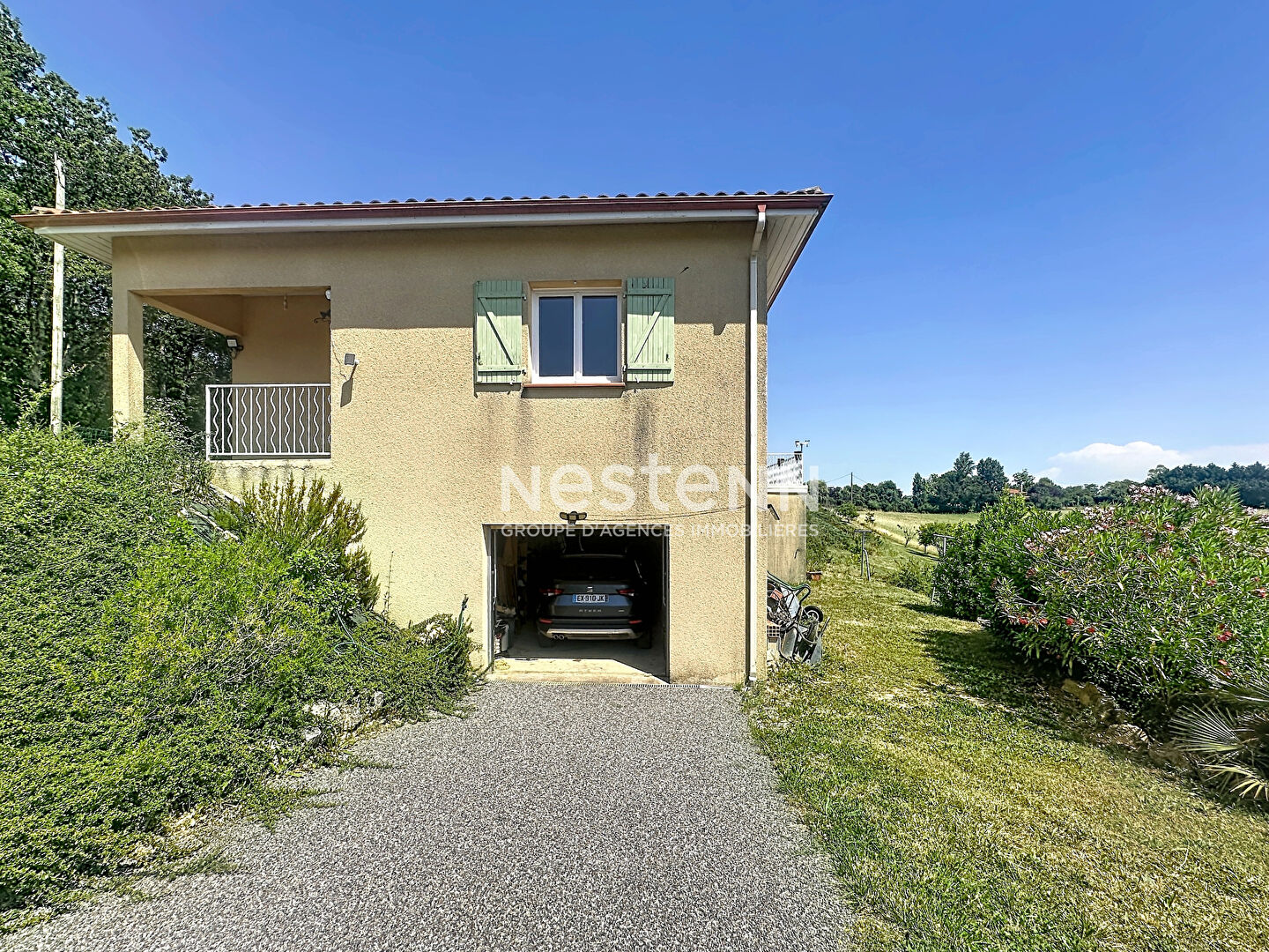 Maison Miramont D'Astarac 4 pièces 116 m2 avec 2500 euros de terrain vue magnifique