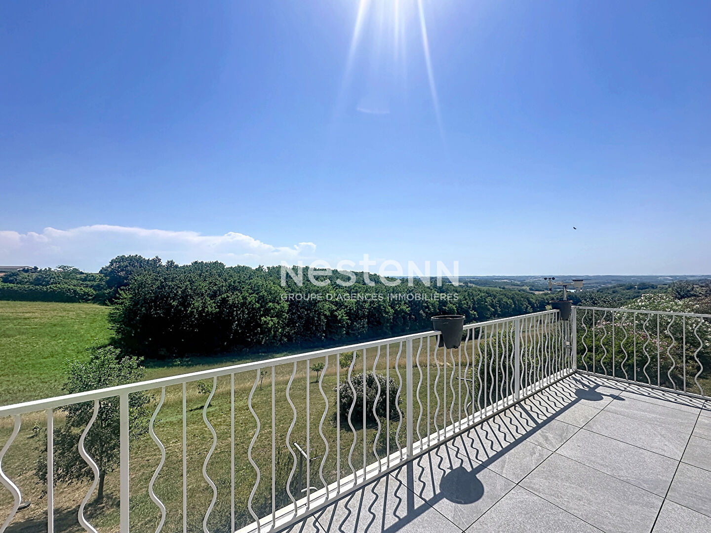 Maison Miramont D'Astarac 4 pièces 116 m2 avec 2500 euros de terrain vue magnifique
