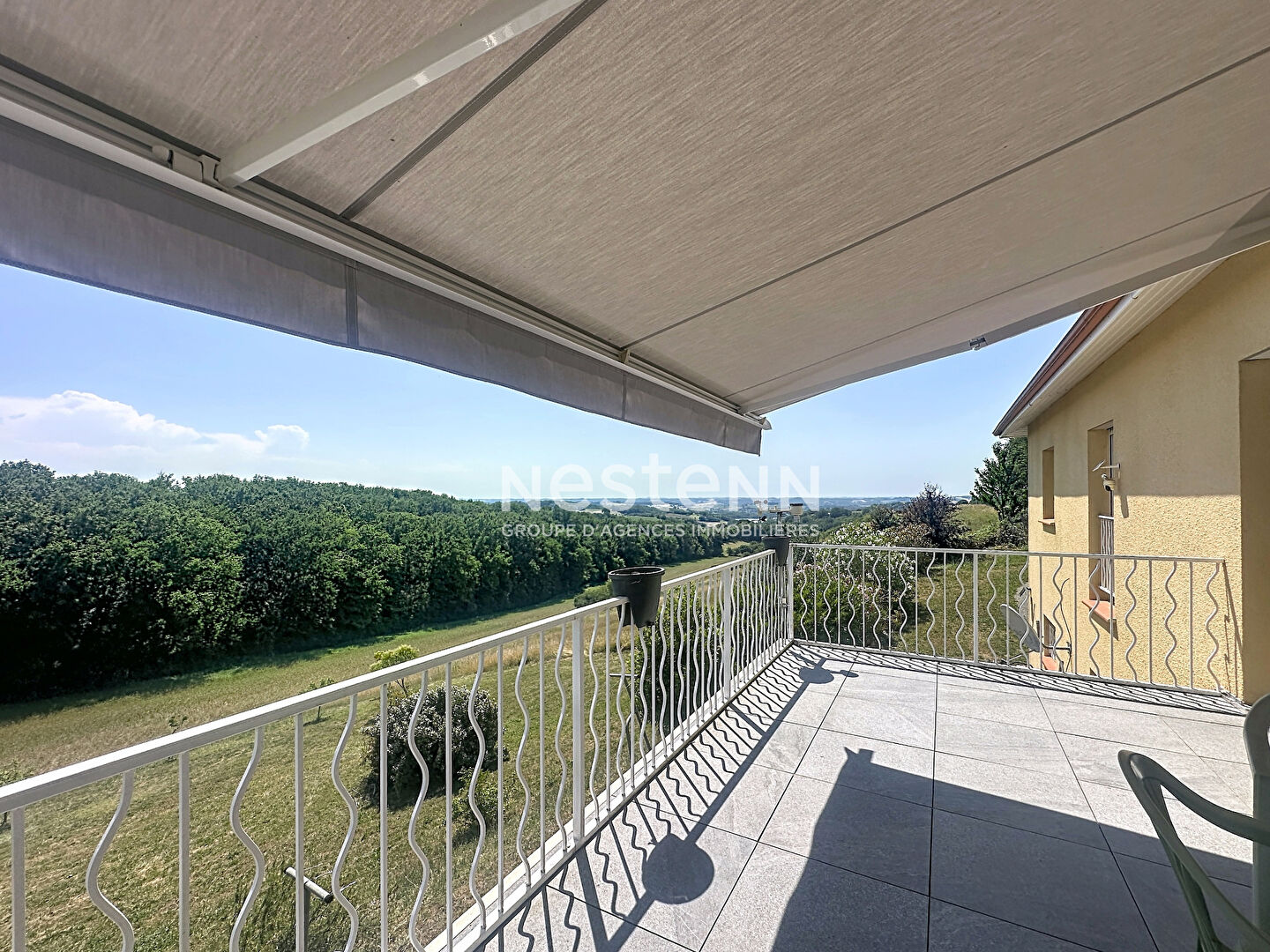 Maison Miramont D'Astarac 4 pièces 116 m2 avec 2500 euros de terrain vue magnifique