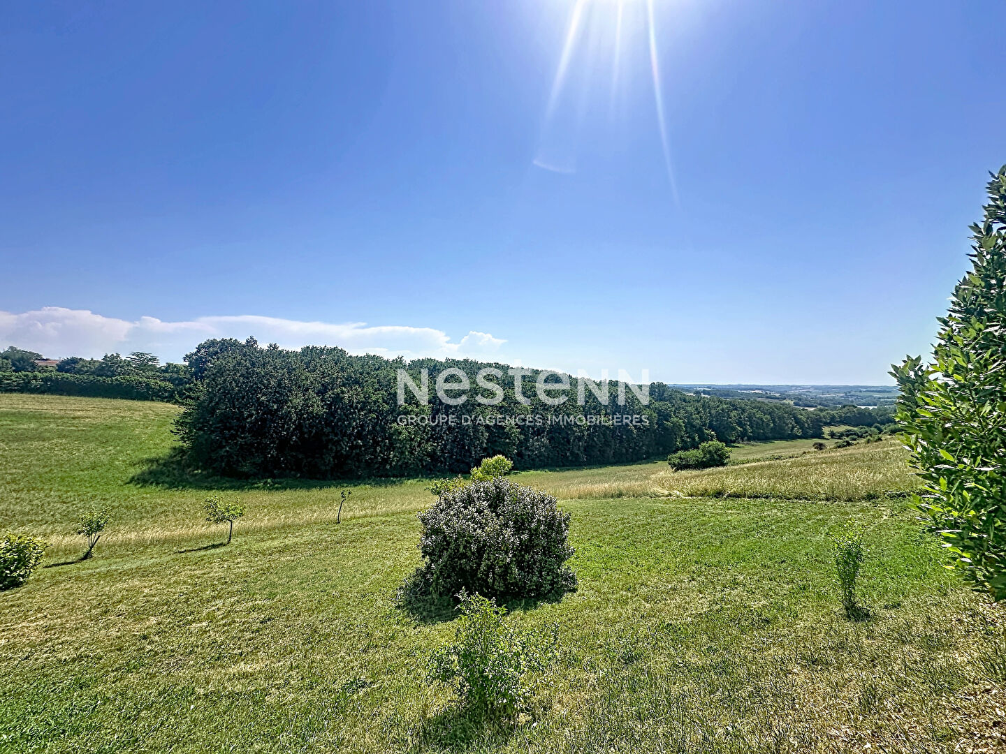 Maison Miramont D'Astarac 4 pièces 116 m2 avec 2500 euros de terrain vue magnifique