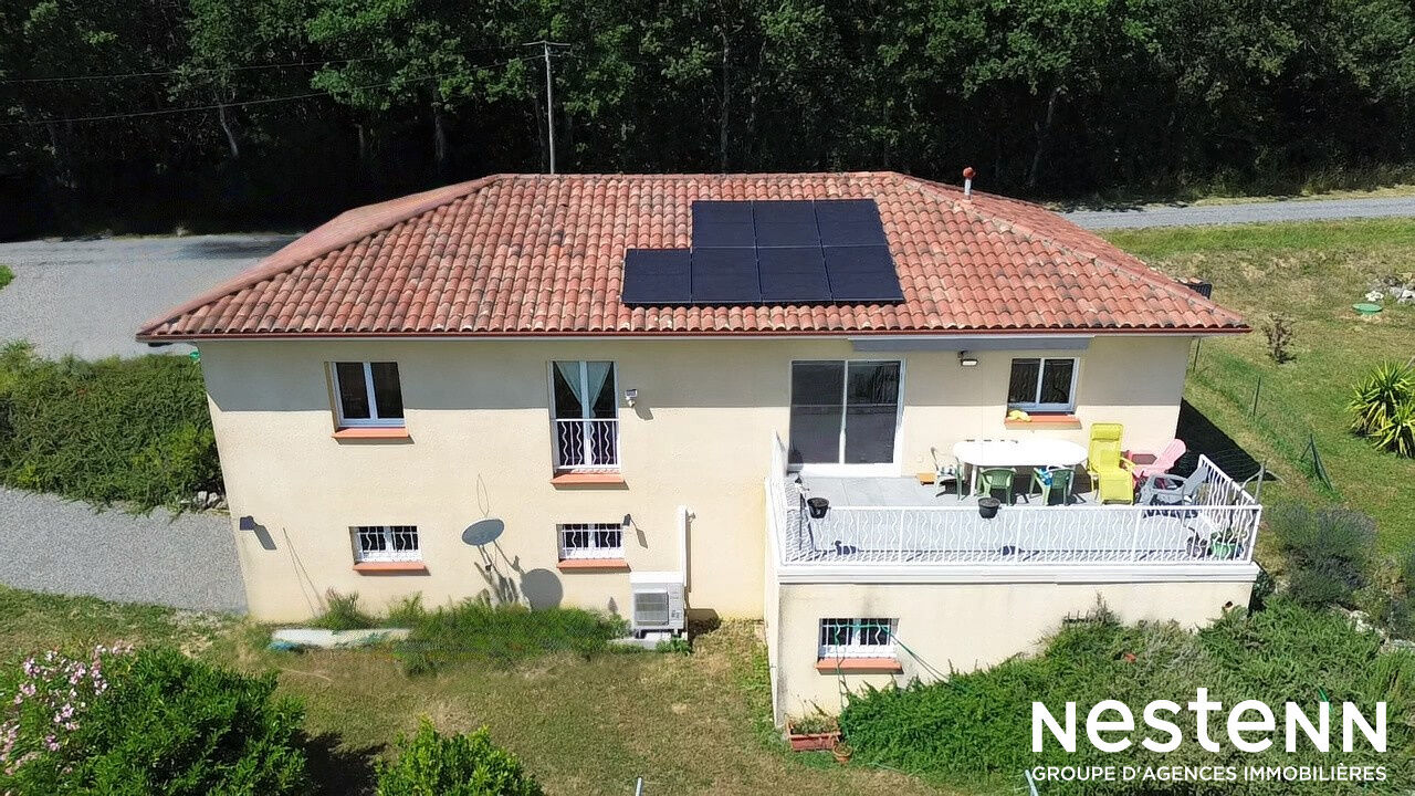 Maison Miramont D'Astarac 4 pièces 116 m2 avec 2500 euros de terrain vue magnifique