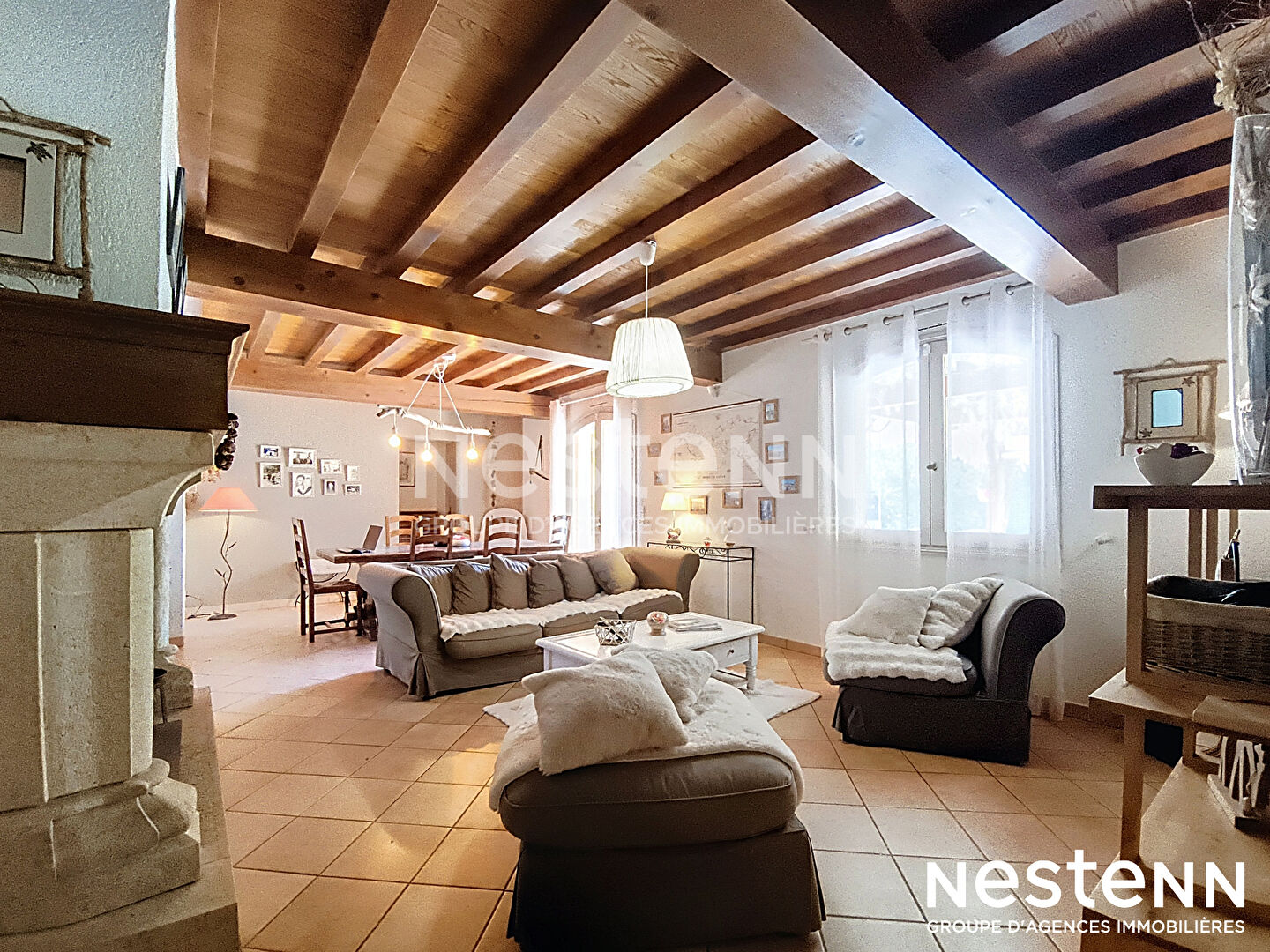 A vendre Maison Pessan 4 chambres 189 m2 avec garage piscine et parc arboré