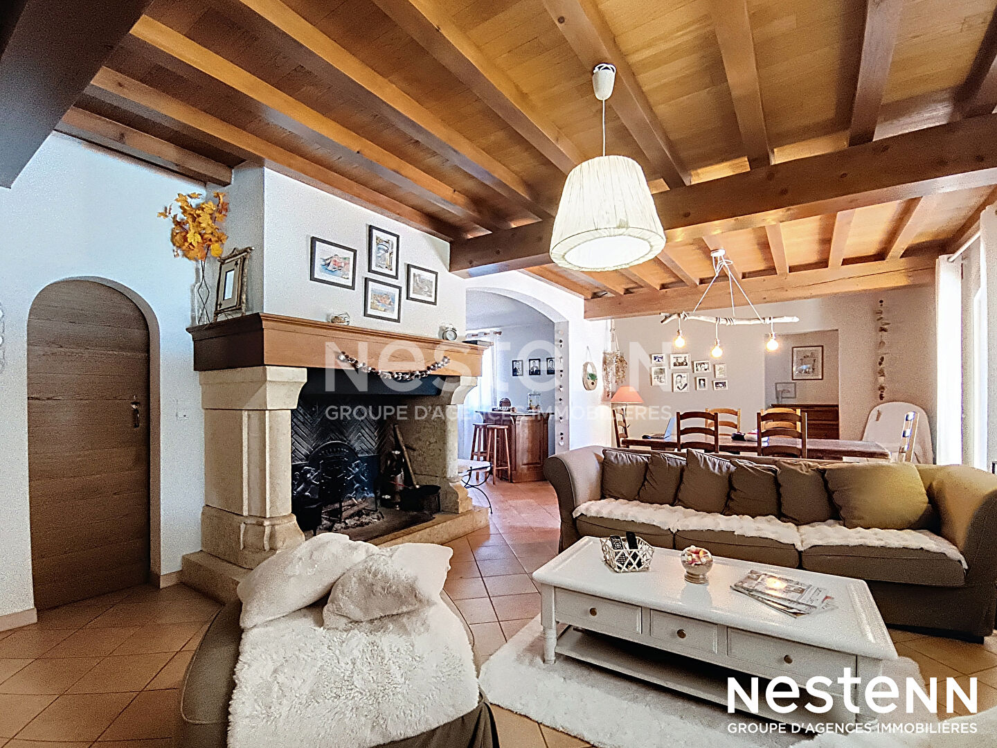 A vendre Maison Pessan 4 chambres 189 m2 avec garage piscine et parc arboré