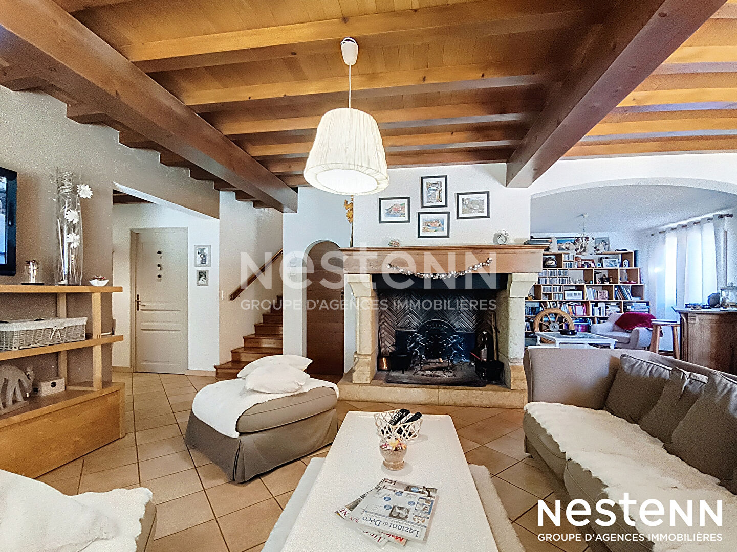 A vendre Maison Pessan 4 chambres 189 m2 avec garage piscine et parc arboré