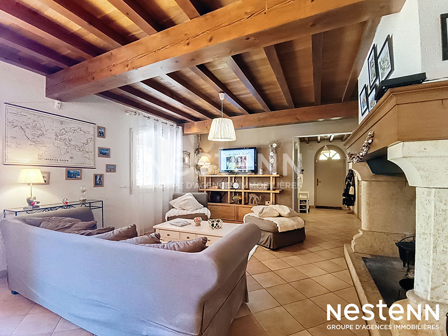 A vendre Maison Pessan 4 chambres 189 m2 avec garage piscine et parc arboré