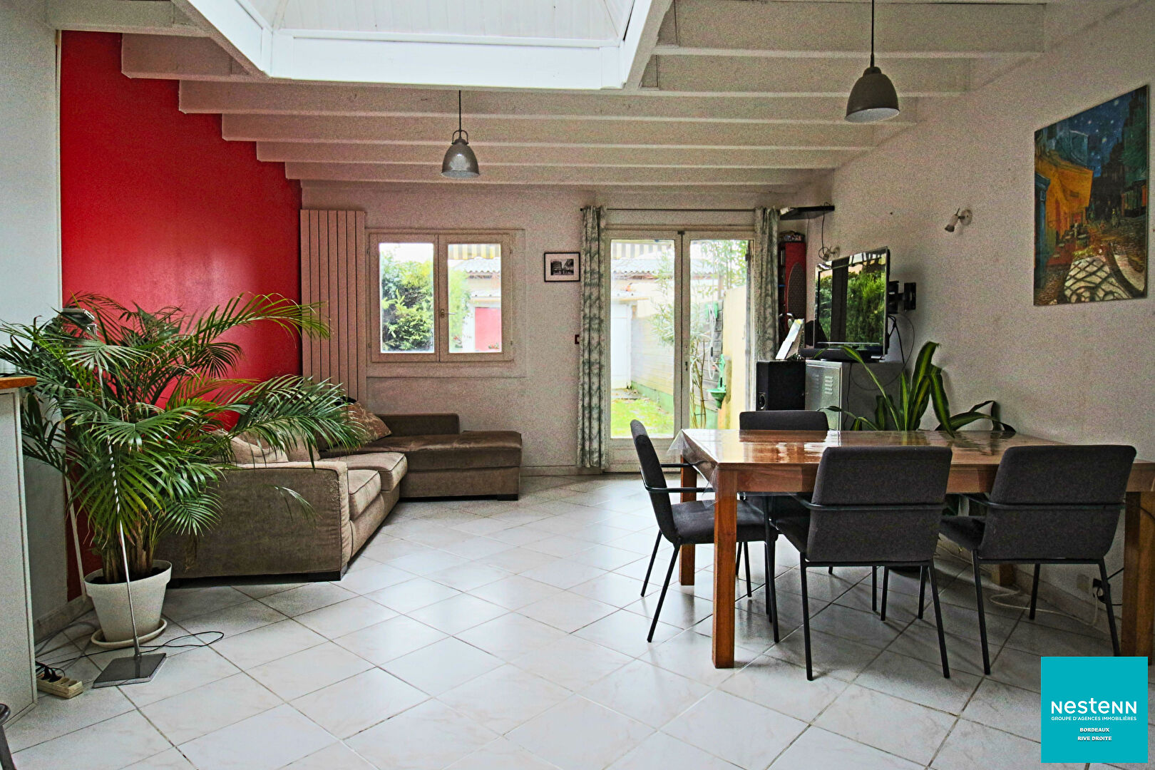 Maison 3 pièces avec jardin