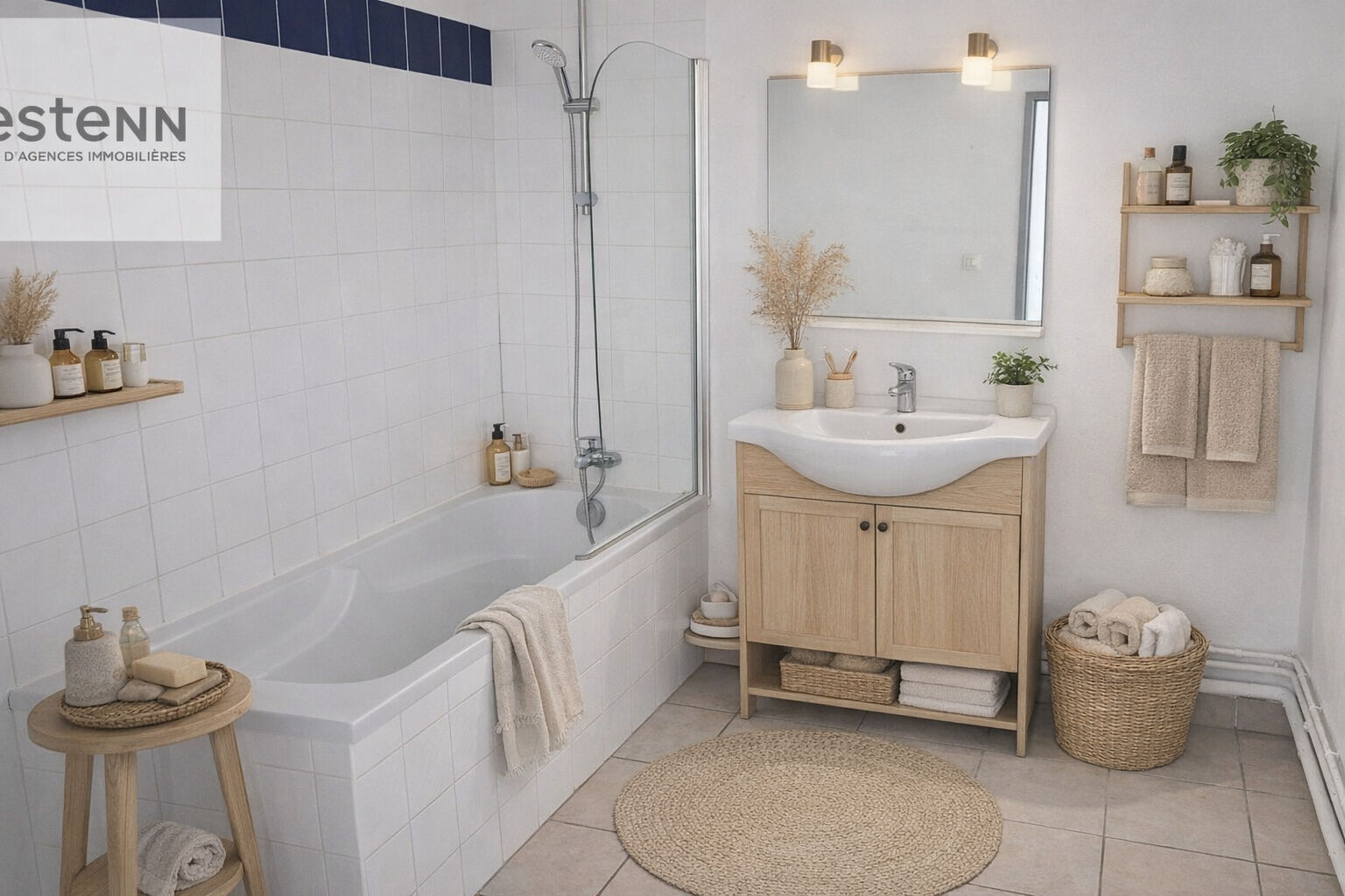 Appartement  T3 dans résidence DESCARTES au 2ème étage d'une surface de  67.73 m2, 2 chambres, Ascenseur, Garage