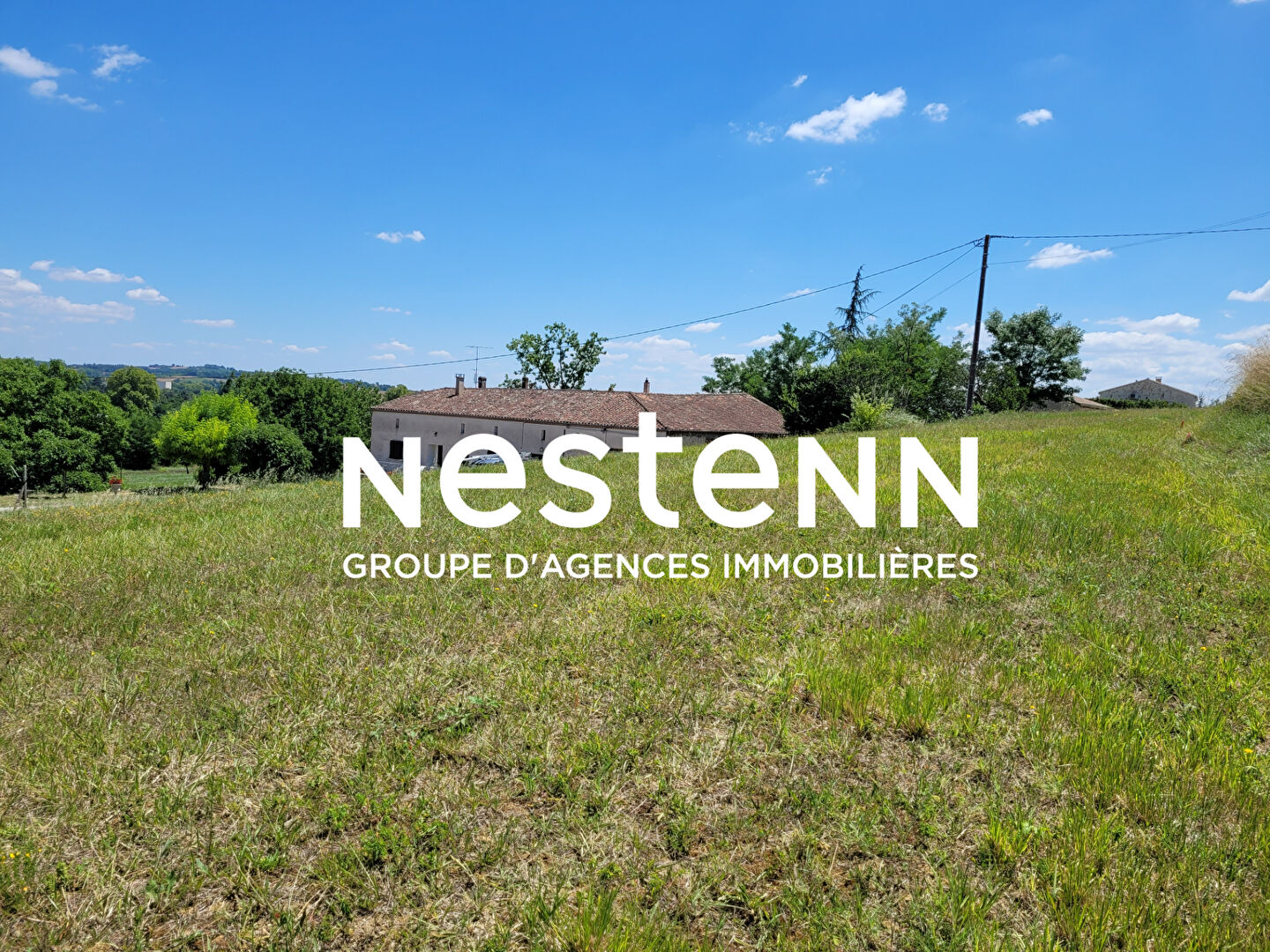 A vendre Terrain constructible Viabilisé à Nérac d'une superficie de 2461 m2 · à Nerac · 59 000 €