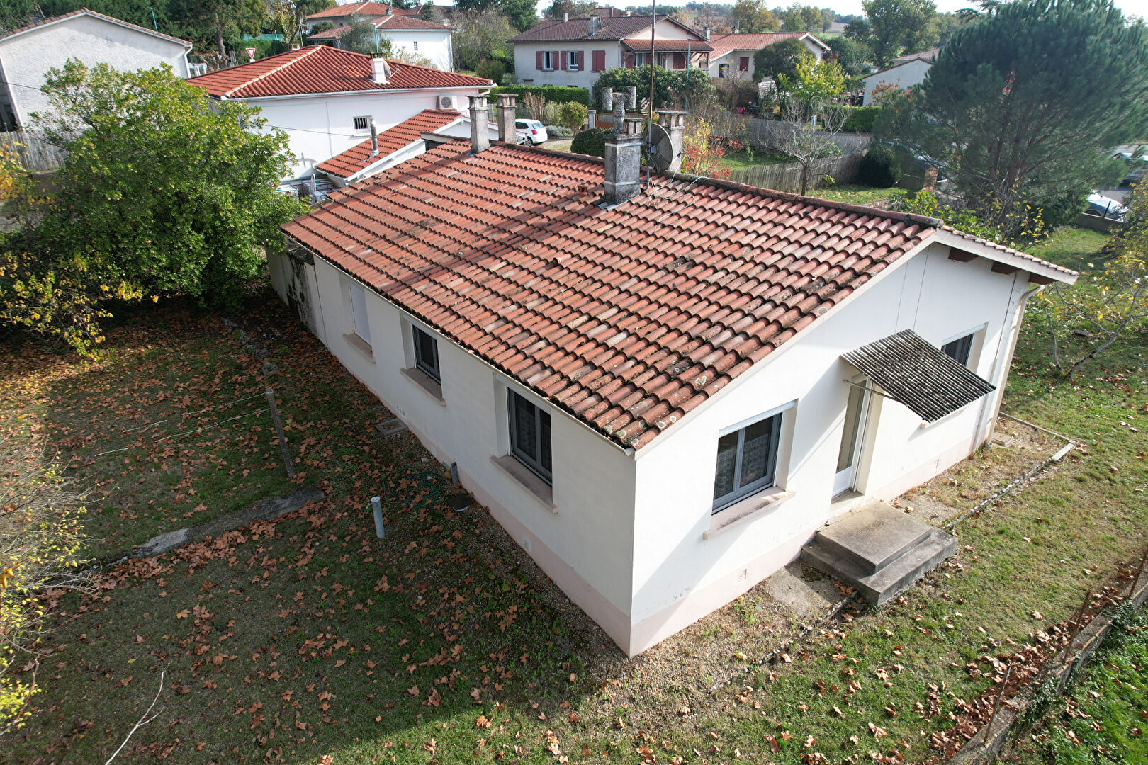 Maison à vendre à Lavardac  111 m2 - 3 chambres, jardin de 938 m² et garage