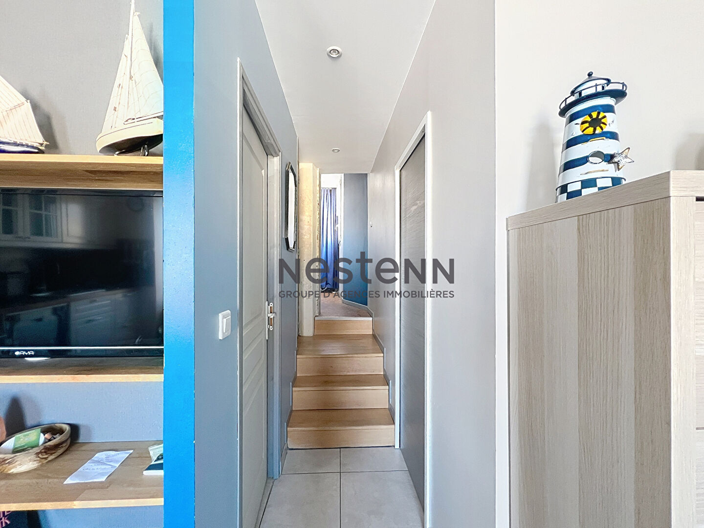 À vendre Lion-sur-Mer  Appartement dernier étage vue mer à 50 m plage avec fort potentiel