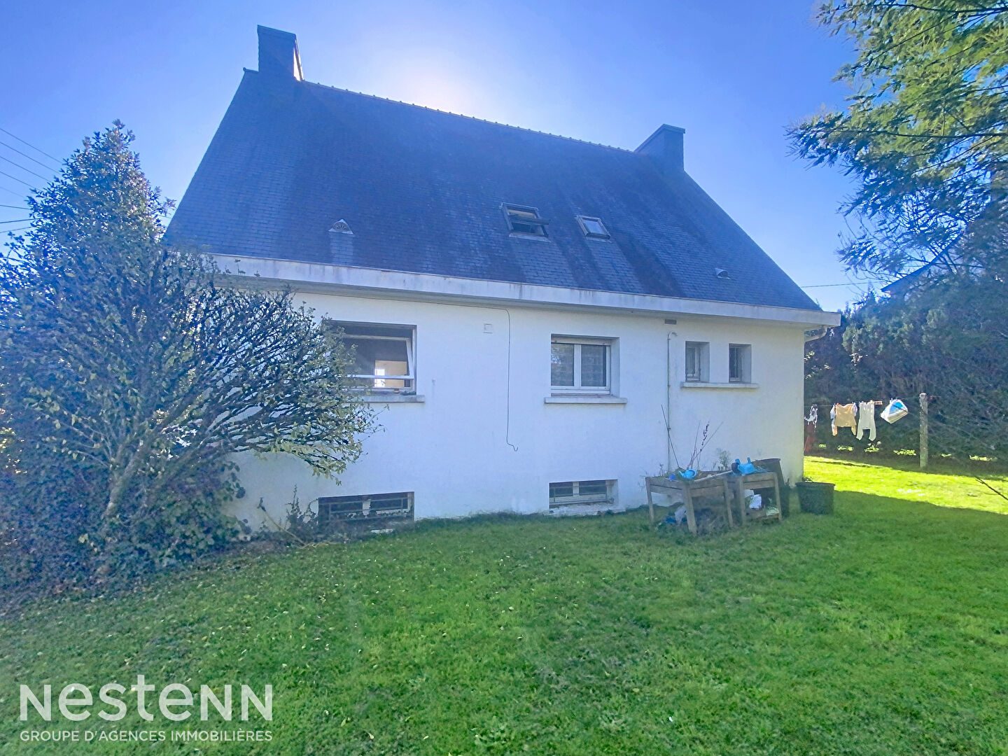 Maison avec vie de plain pied, 148m² , 5 chambres, sous sol complet