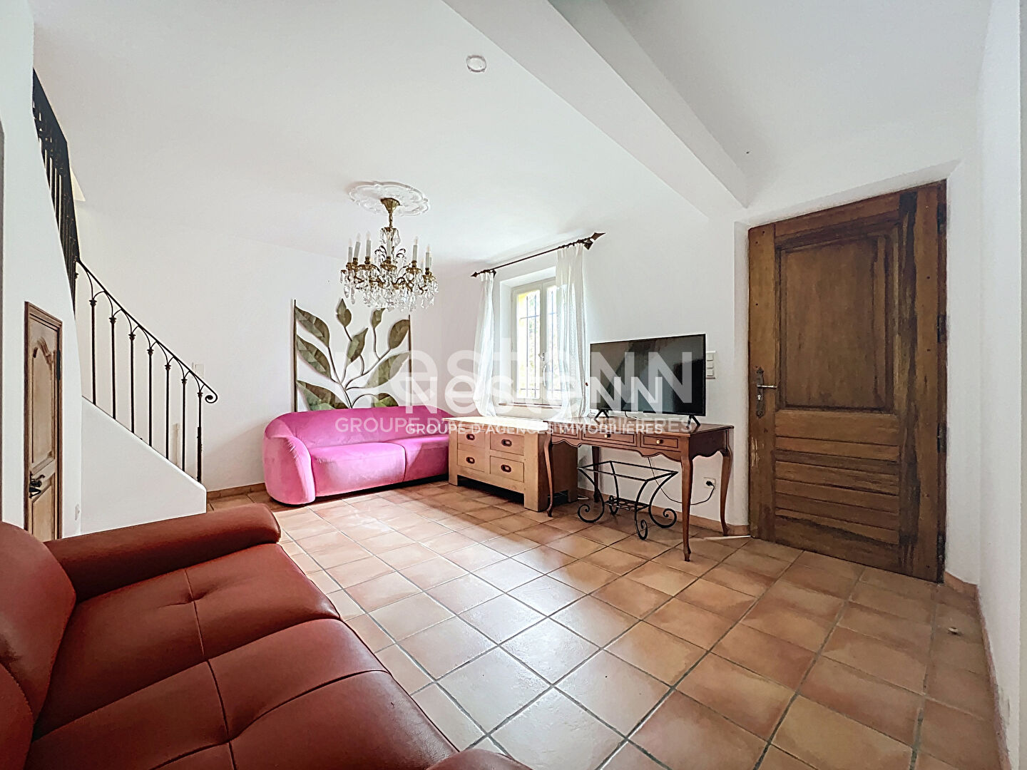 VALLAURIS - Maison de ville - 3P - 67m² - Parking - Pas de charge - Sud-Ouest