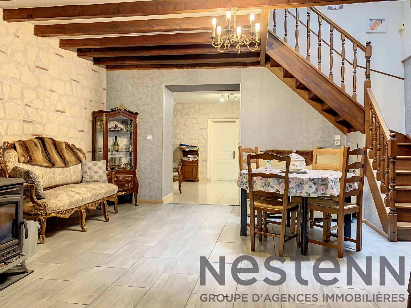 A VENDRE Maison datant du XVIIIe siècle sur les hauteurs de la vallée d'AURADOU (47140), LOT-ET-GARONNE