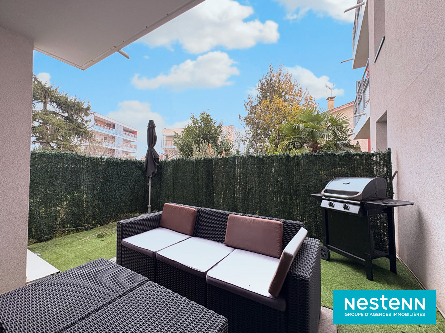 Appartement de type 2 de 48.62m²  avec garage situé au Centre de Vaulx-en-Velin