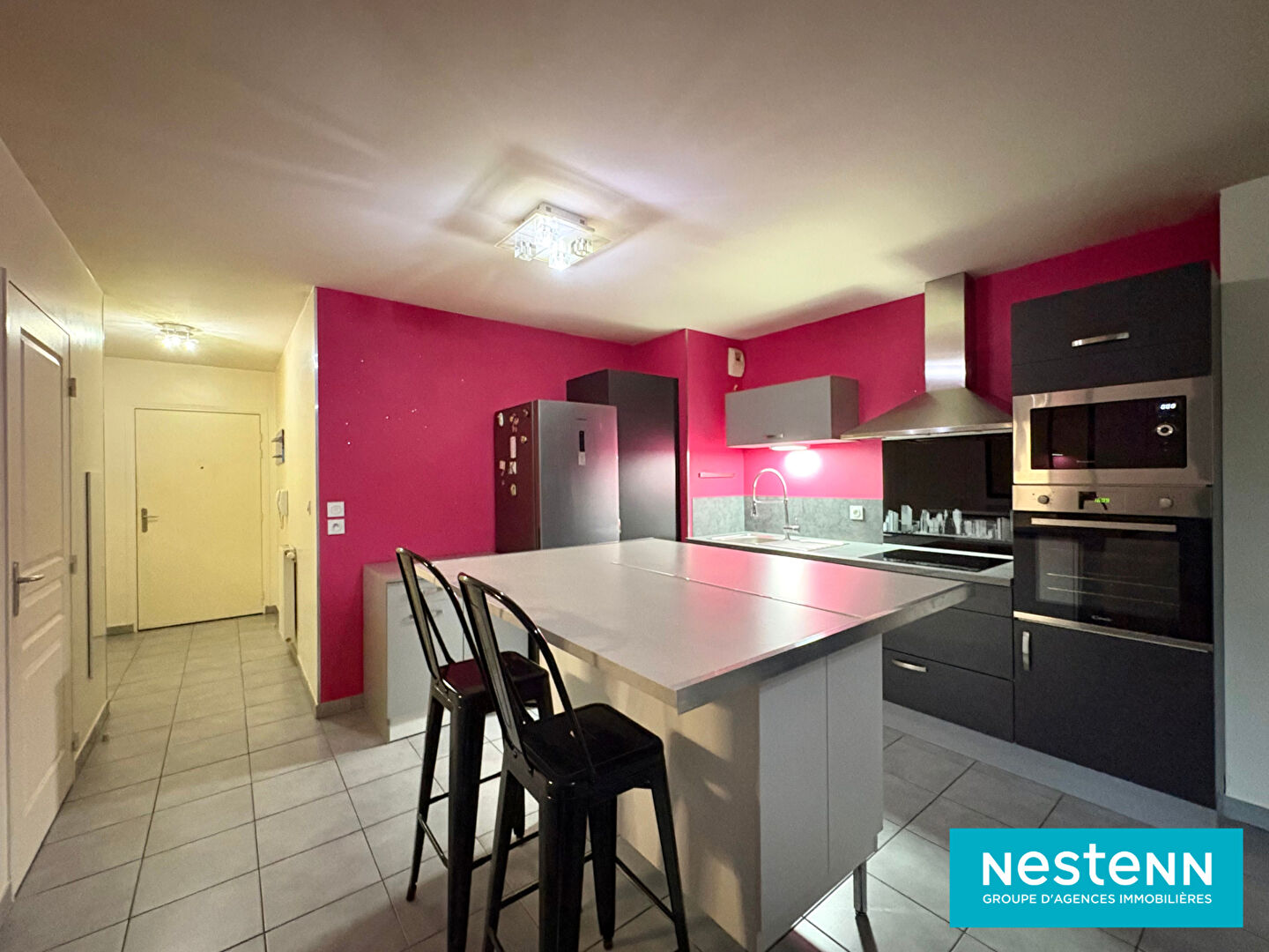 Appartement de type 2 de 48.62m²  avec garage situé au Centre de Vaulx-en-Velin