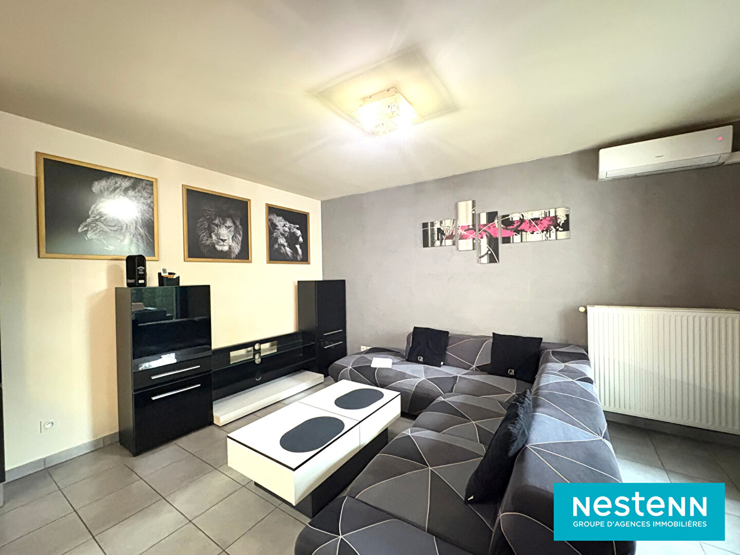 Appartement de type 2 de 48.62m²  avec garage situé au Centre de Vaulx-en-Velin