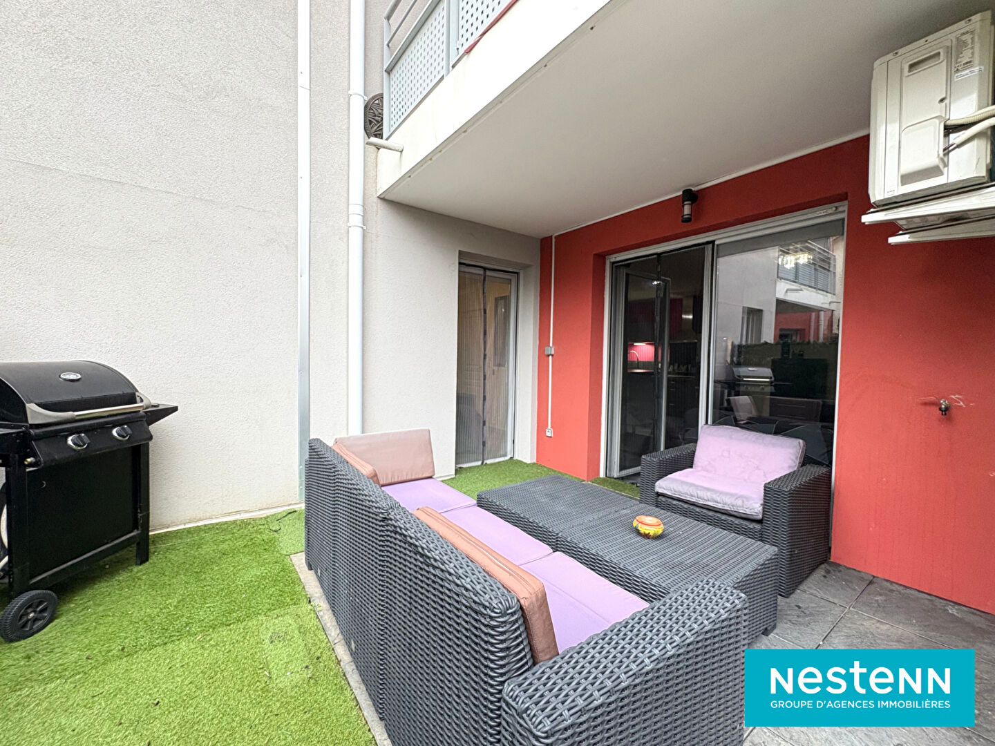 Appartement de type 2 de 48.62m²  avec garage situé au Centre de Vaulx-en-Velin