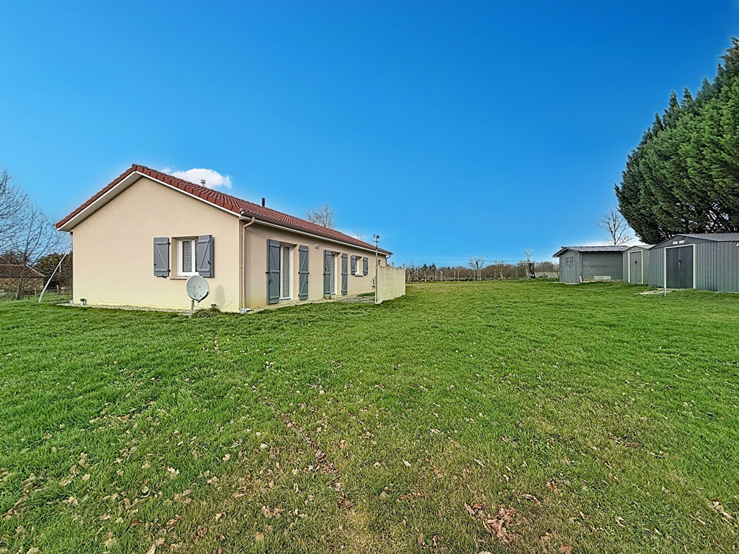 Idéal primo accédant Maison 2020 à vendre à Saint-Priest-Ligoure - Appentis - DPE B - 3000m2 de terrain