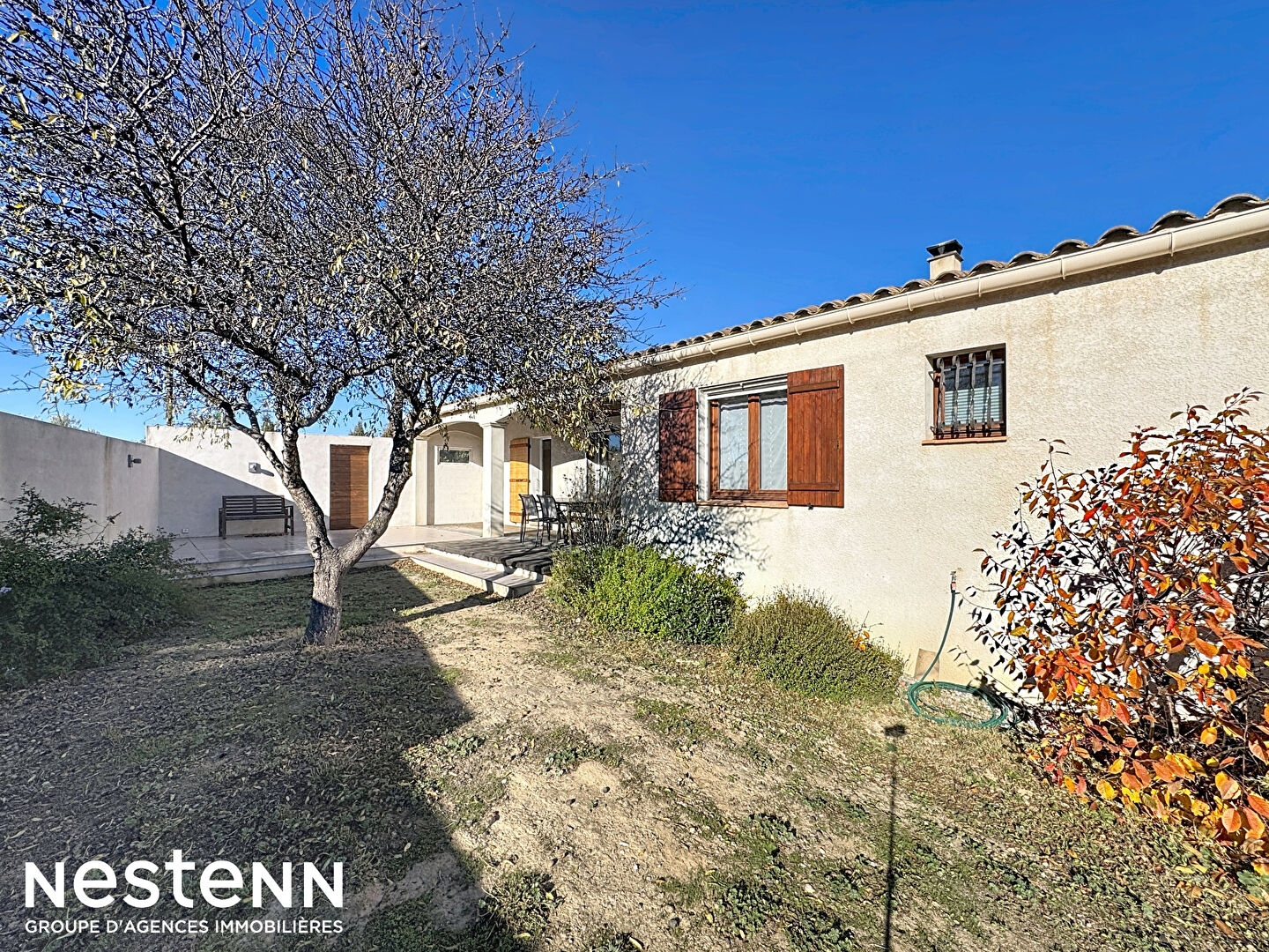 Maison de plain pied de 114m² avec piscine à Roubia