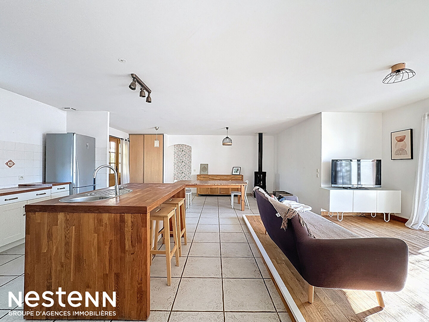 Maison de plain pied de 114m² avec piscine à Roubia