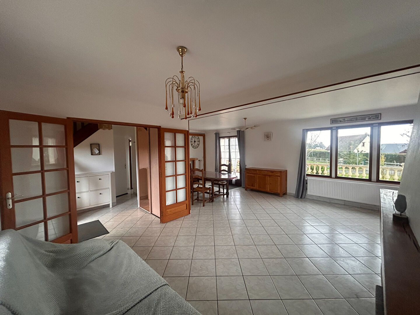 Maison 130m²  3 chambres - grand sous sol- secteur calme et agréable - LE BOCASSE - CLERES - GARE